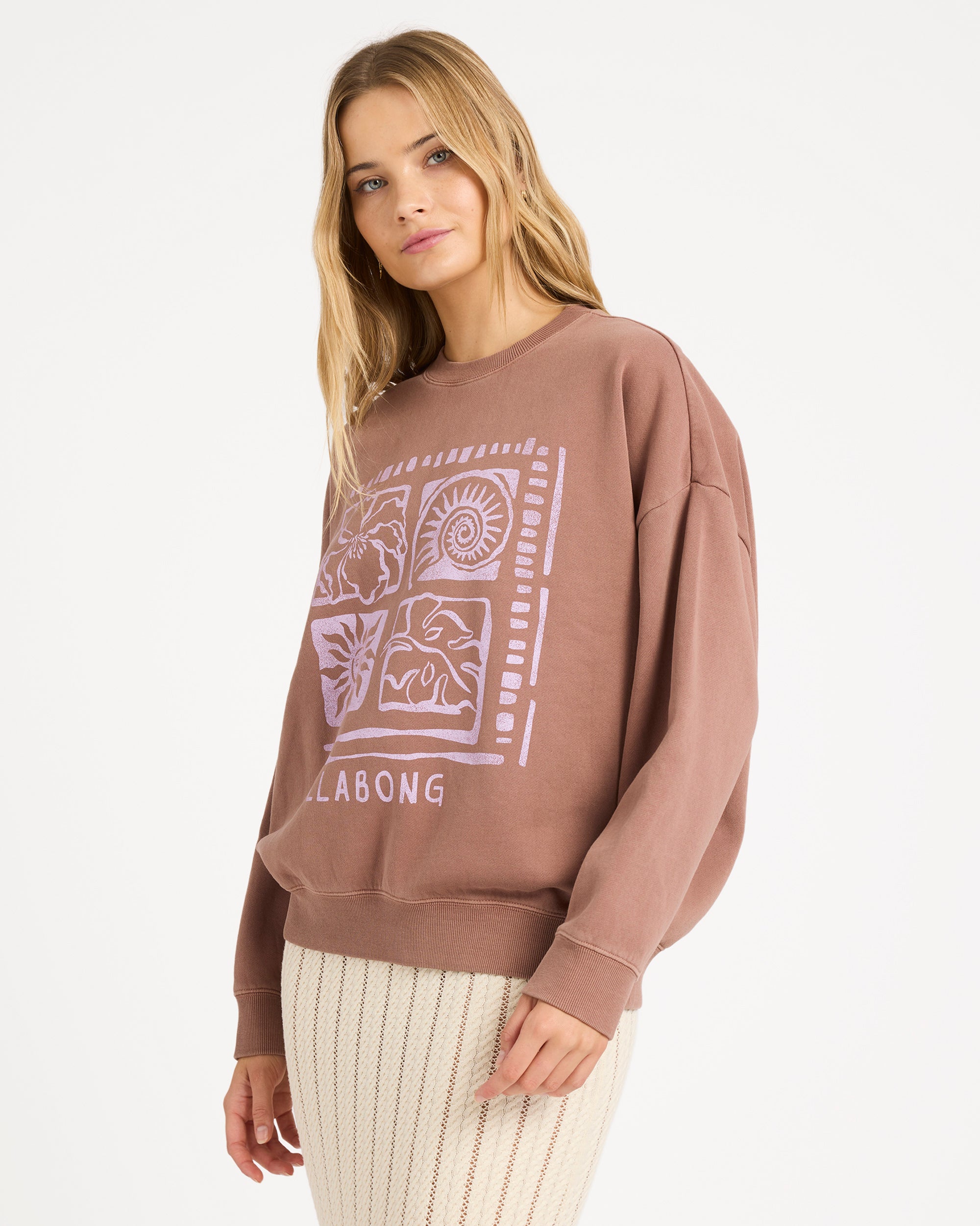 Womens Sand To Surf Crew Neck