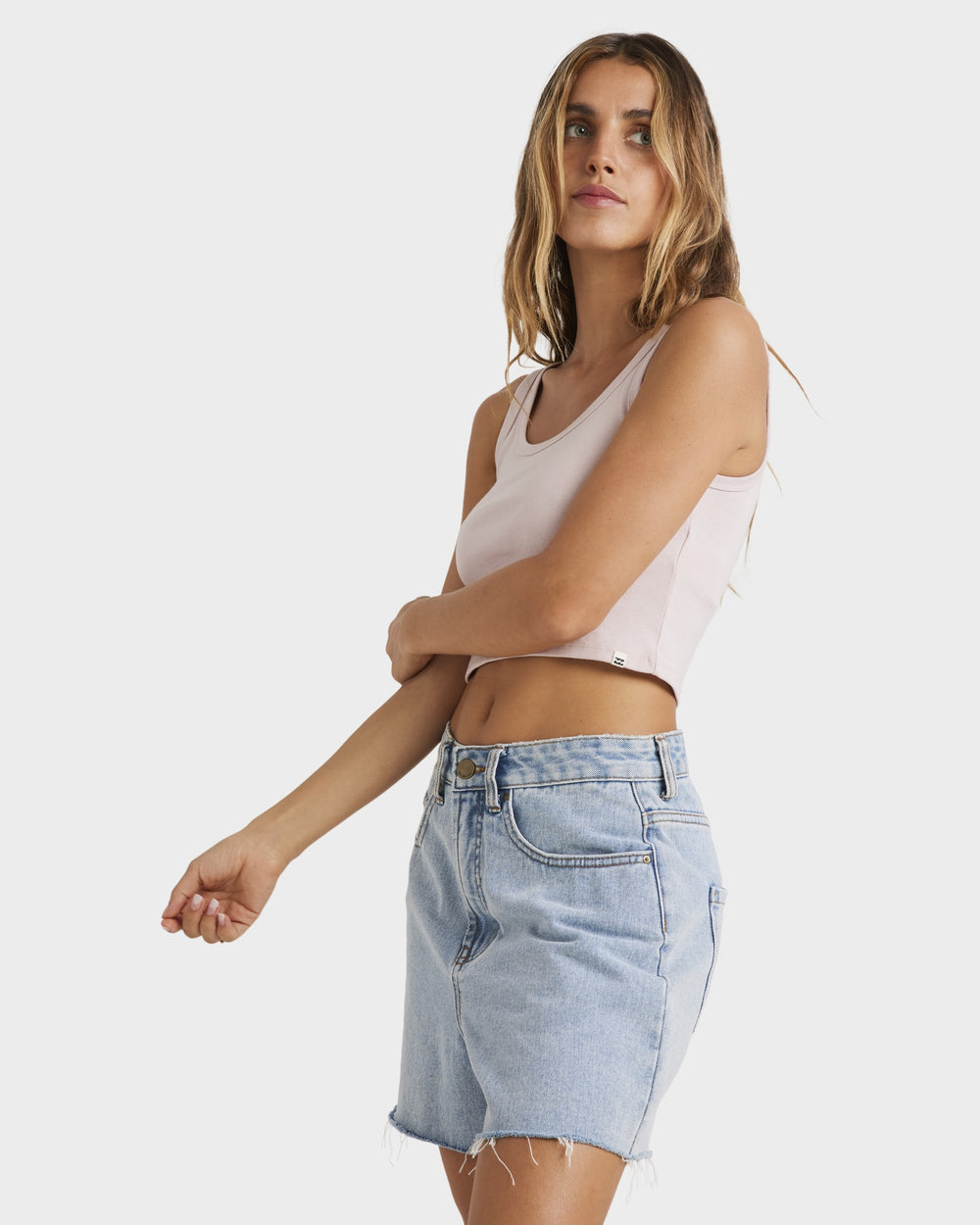 Goddess Tank Top - Vegan Silk- Apricot