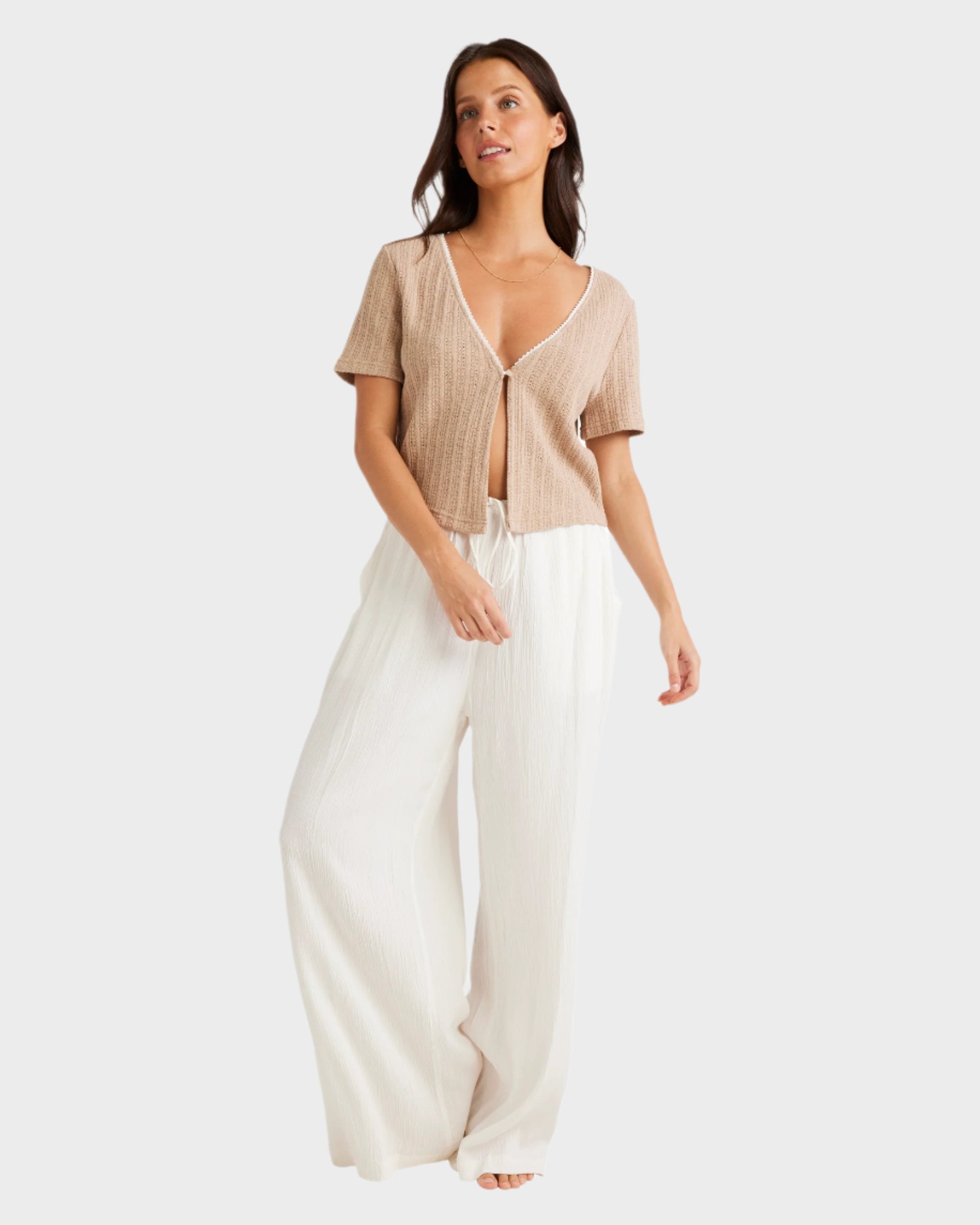 Womens Lounger Short Sleeve Shirt