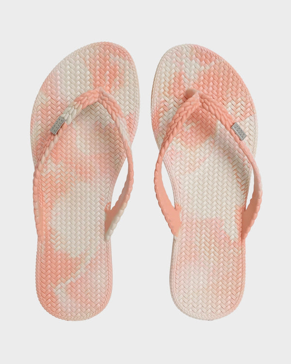 Womens Marble Thongs