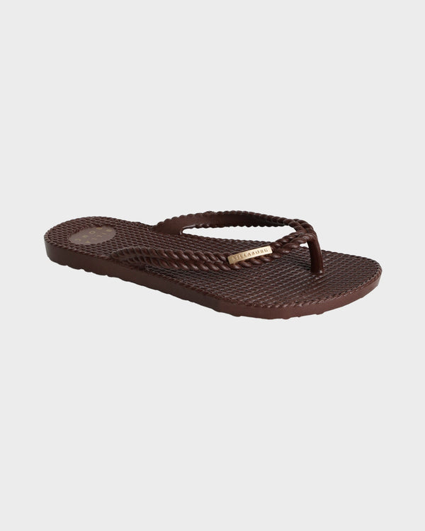Womens Kick Back Solid Thongs