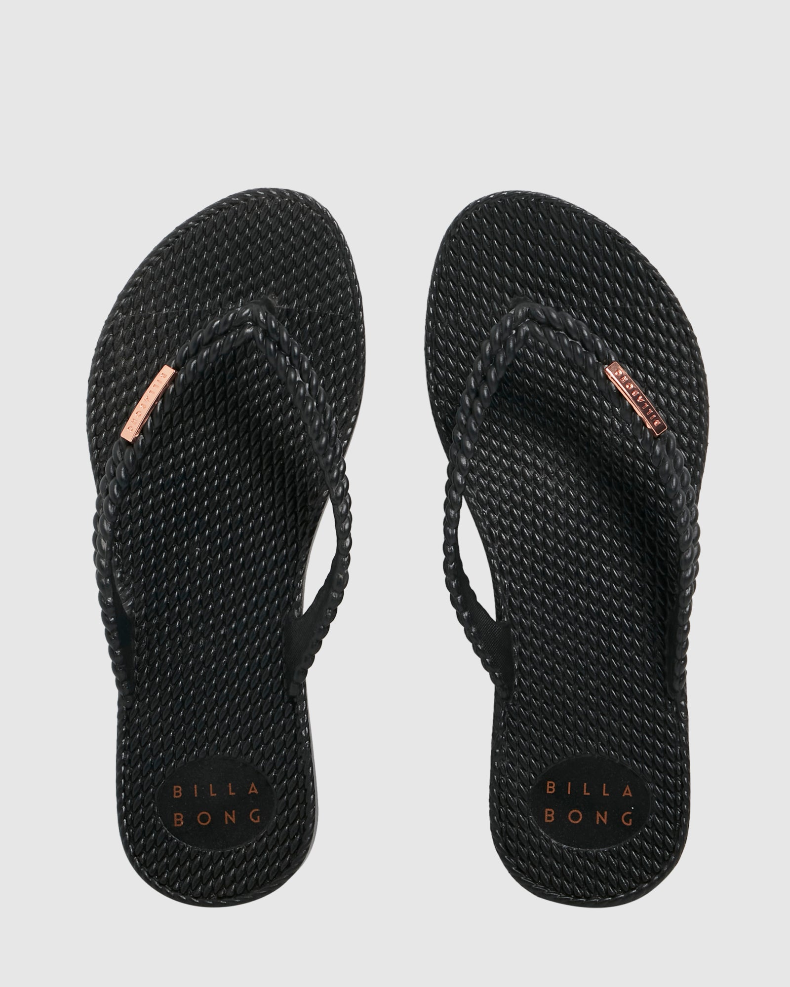 Womens Kick Back Solid Thongs