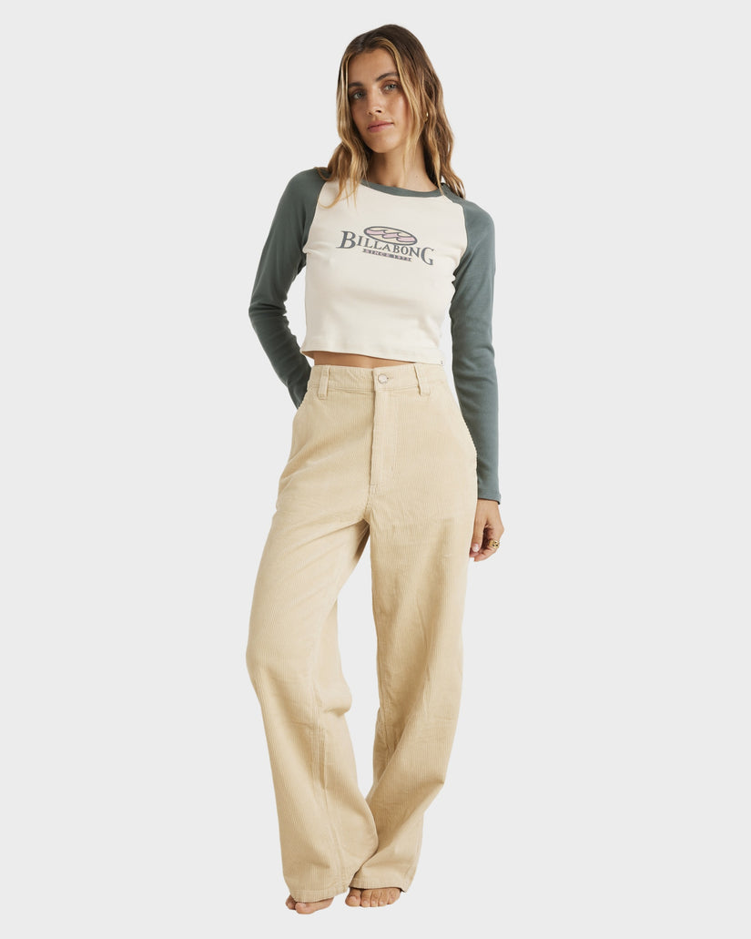 Collets Clothes Womens Tones Collet Carpenter Cargo Pants - OAT | Billabong AU