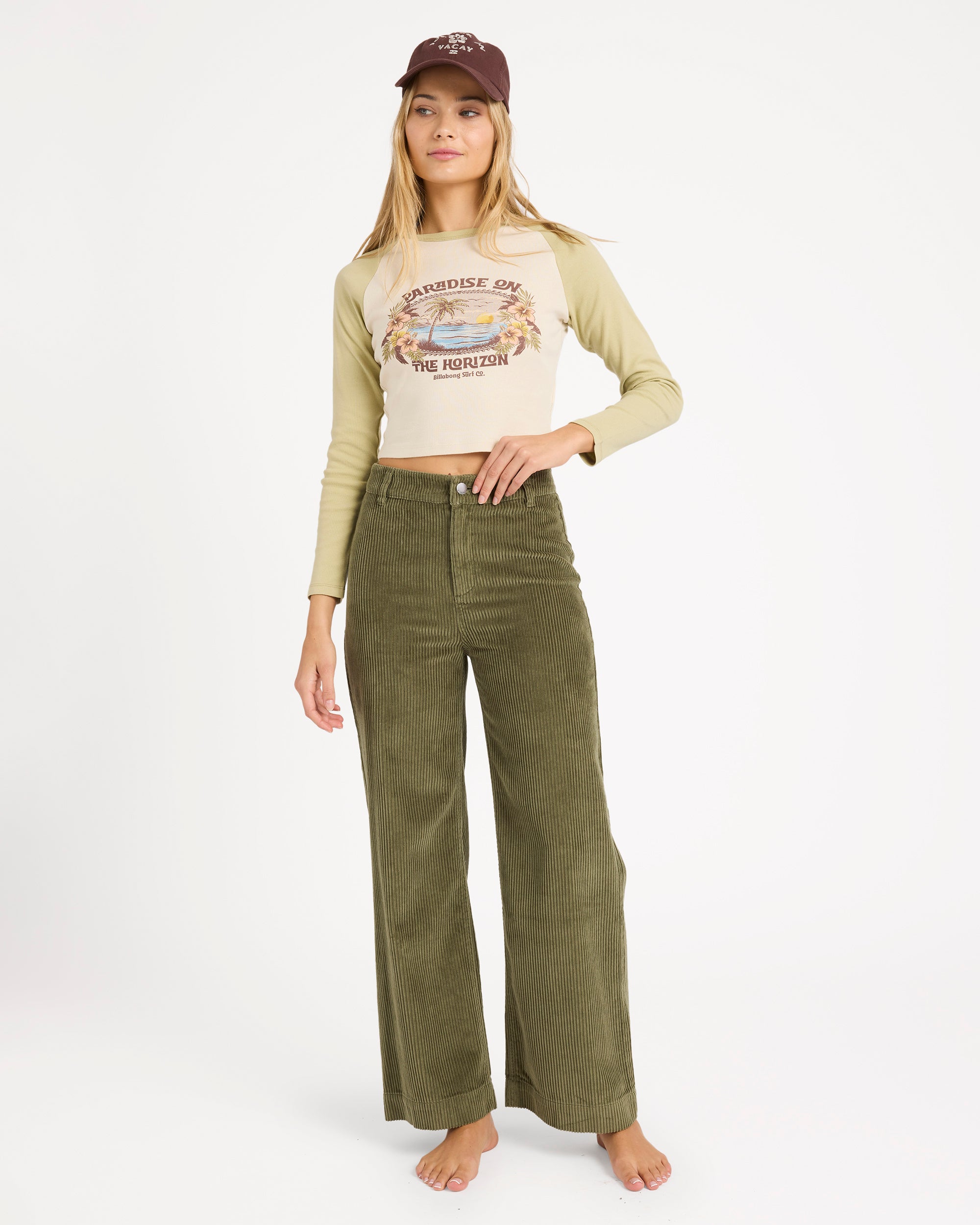 Womens Palmy Cord Pants