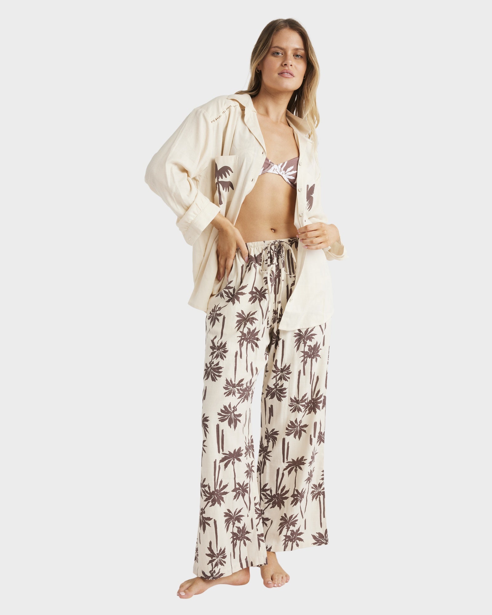 Womens Sunset Canyon Elastic Waist Pants