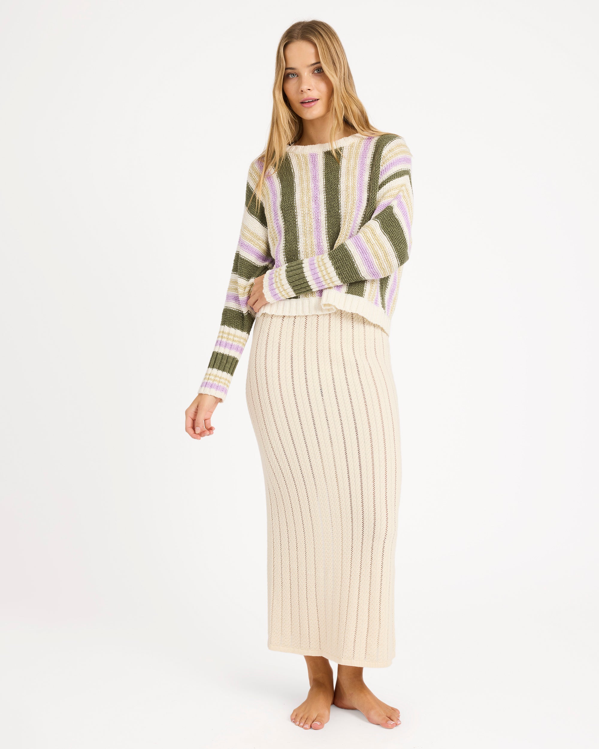 Womens Easy As Crew Neck