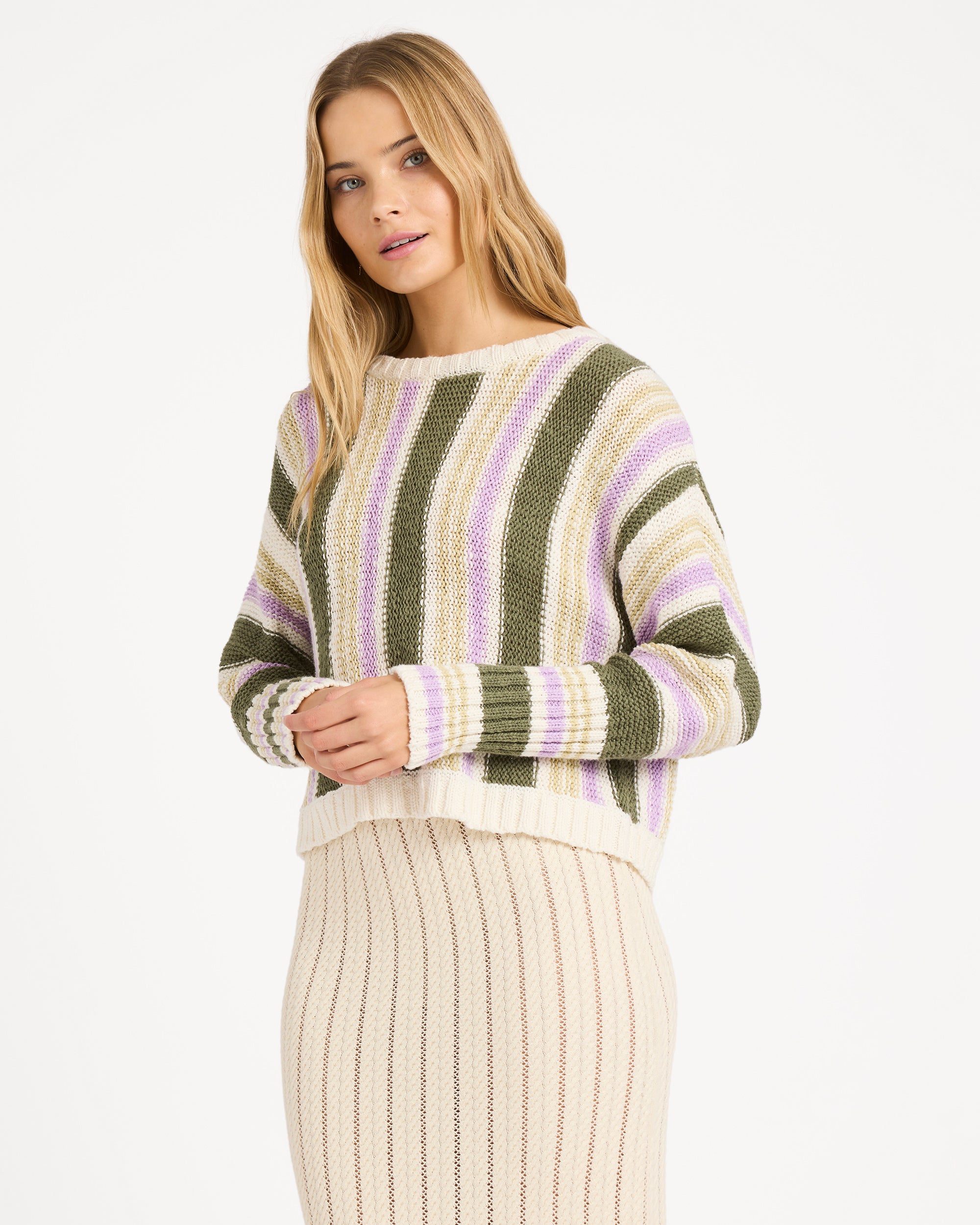 Womens Easy As Crew Neck