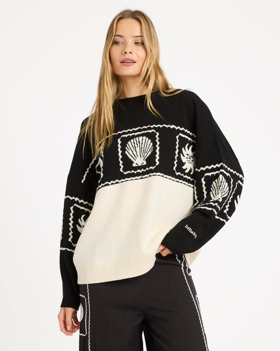 Womens Sea Side Dreamer Sweater