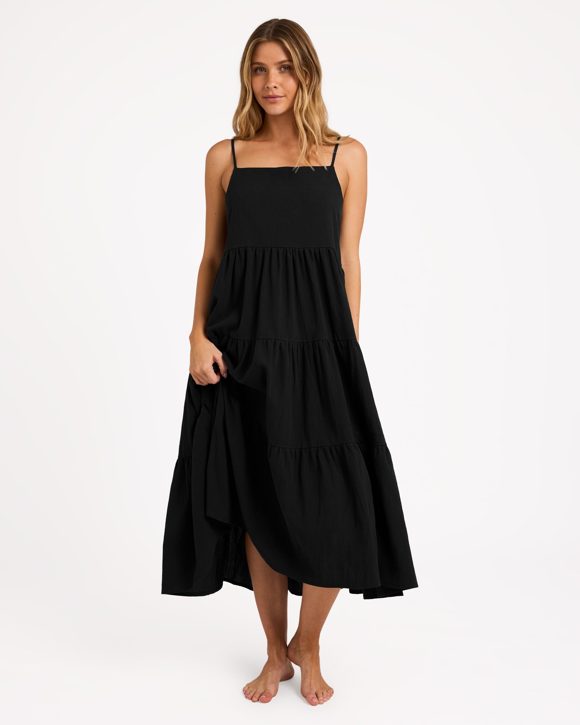 billabong black maxi dress Nine Lives - Maxi Dress for Women - Women's Black Maxi Dress