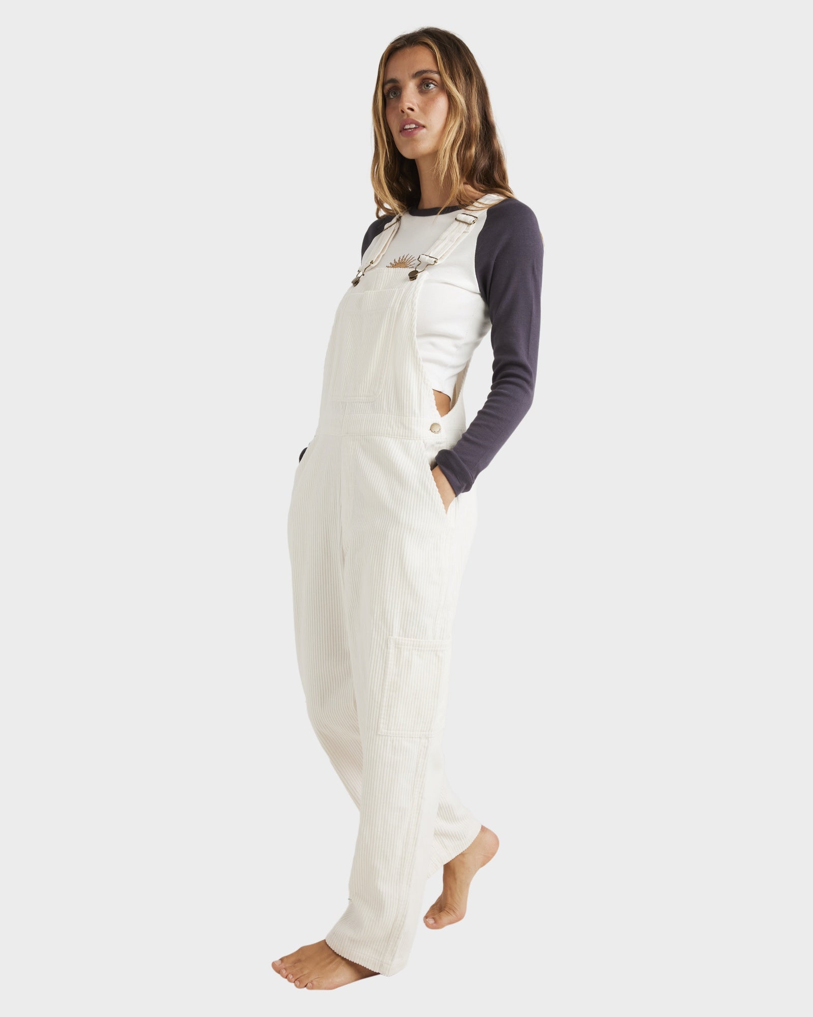 Womens Leia Corduroy Overalls