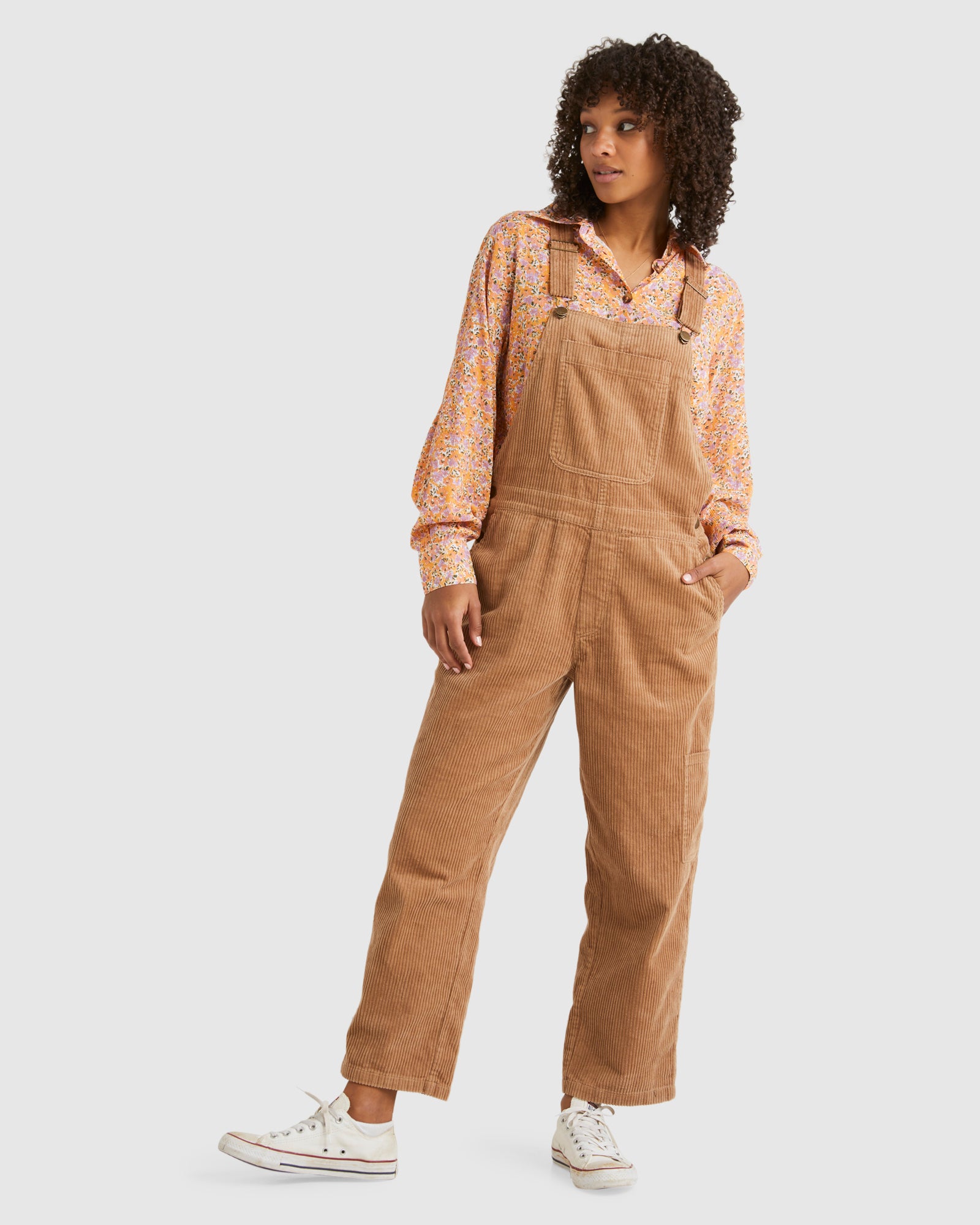 Womens Leia Corduroy Overalls