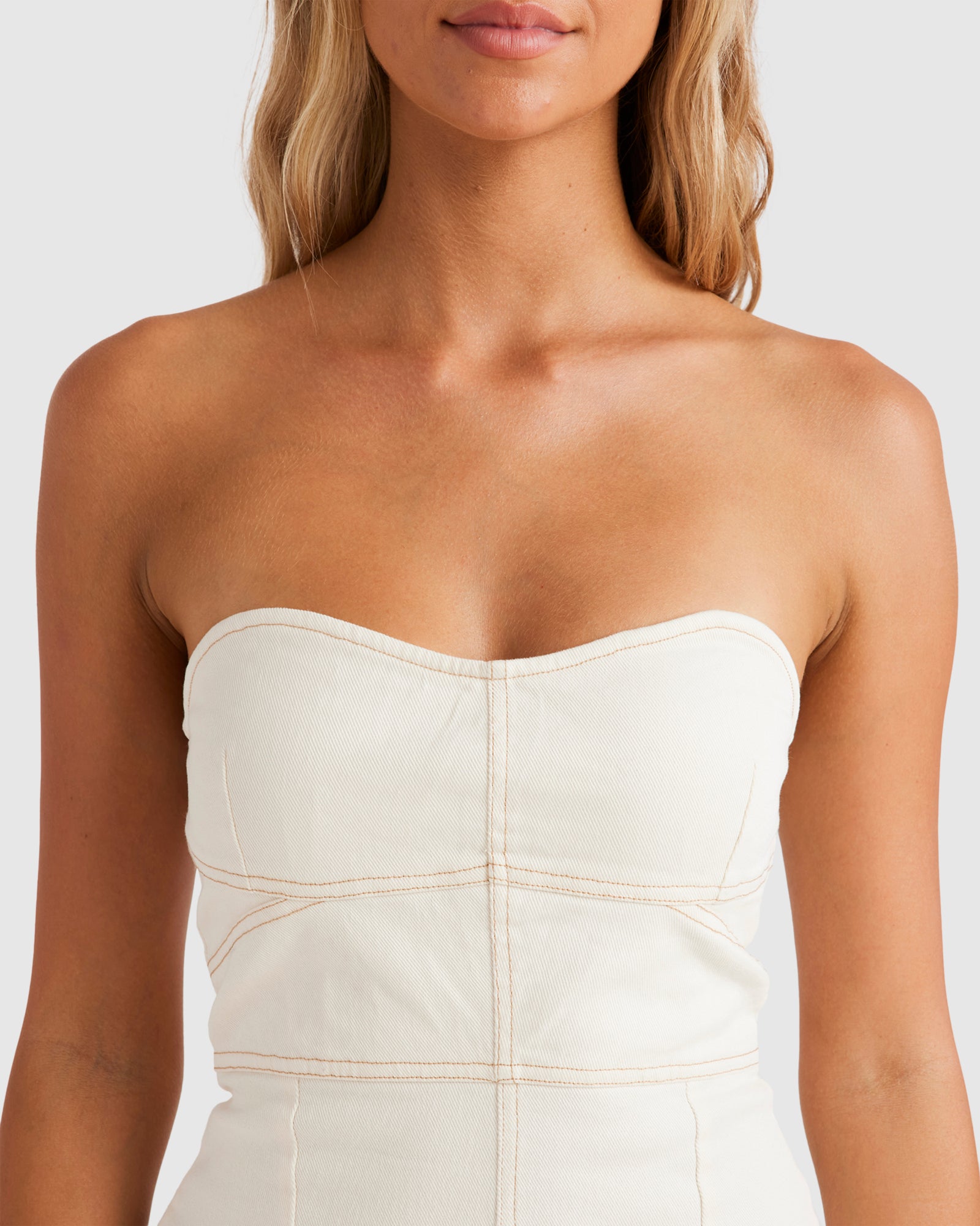 Womens Kendal Tube Mini Dress