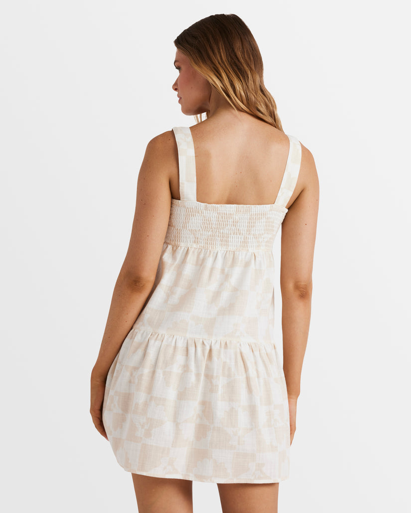 Womens Catch Up Shine Dress - SALT CRYSTAL | Billabong AU