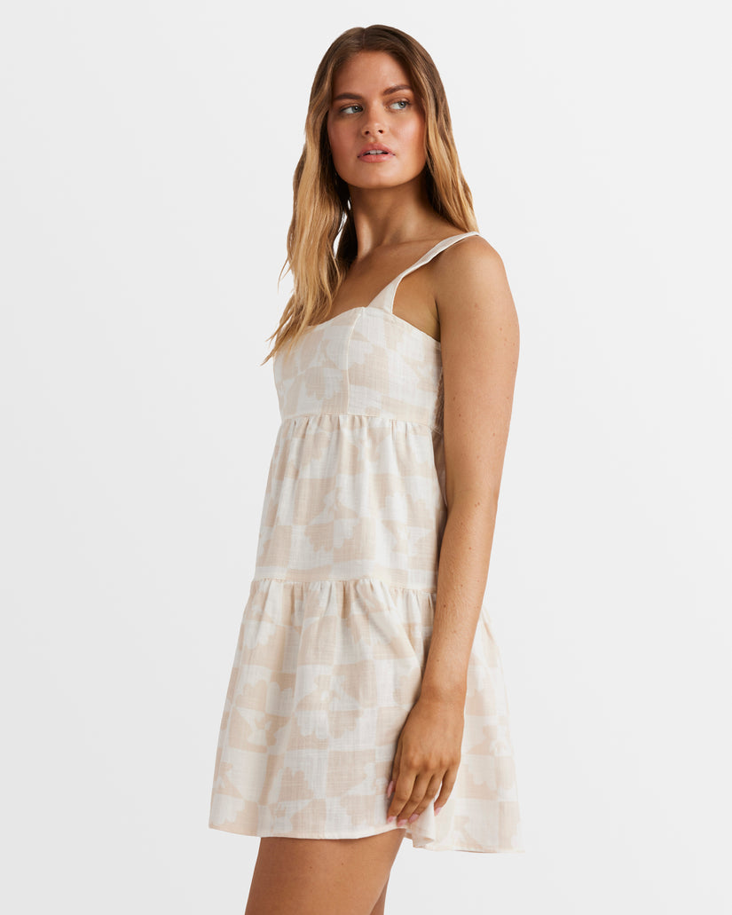 Womens Catch Up Shine Dress - SALT CRYSTAL | Billabong AU