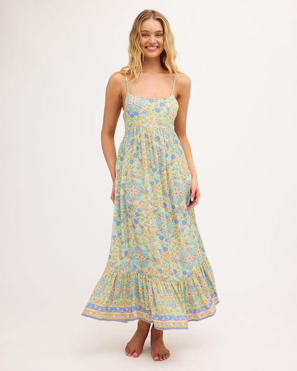 Womens Sunset Nomad Midi Dress