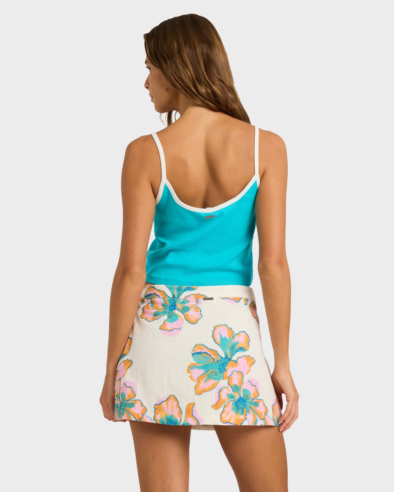 Womens Sweet Escape Wrap Mini Skirt