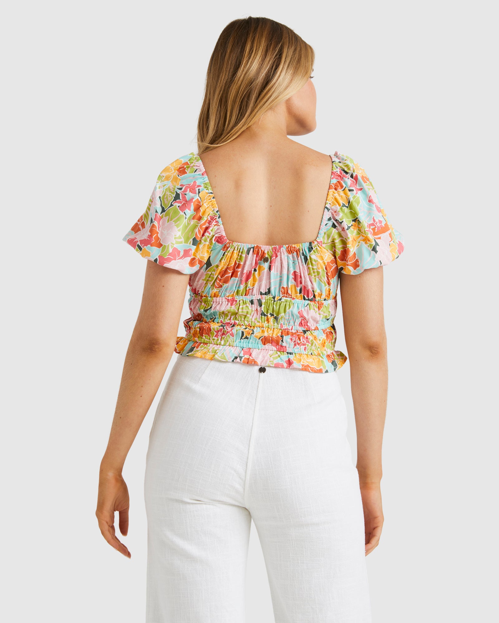 Womens Tropic Highs Crop Top