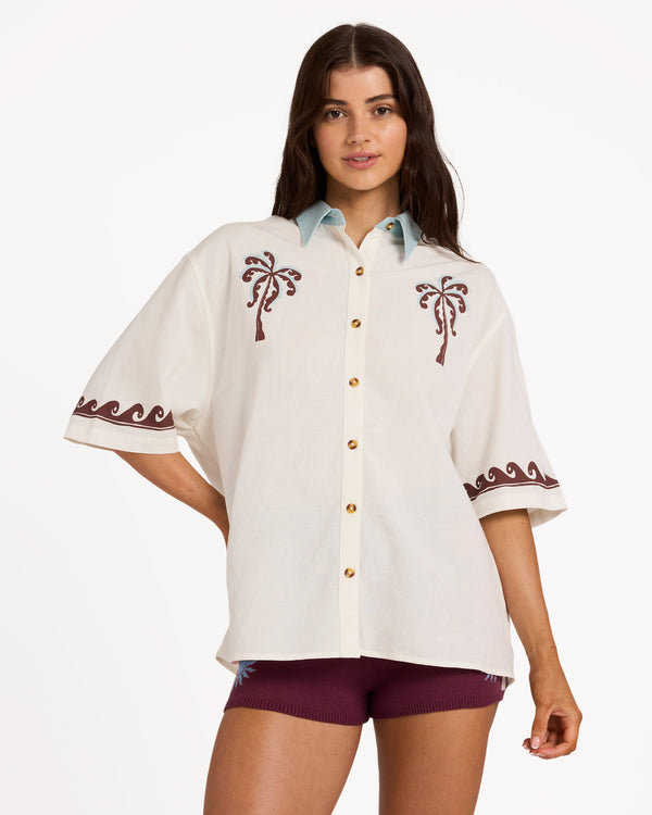 Womens Surf Cowgirl Shirt