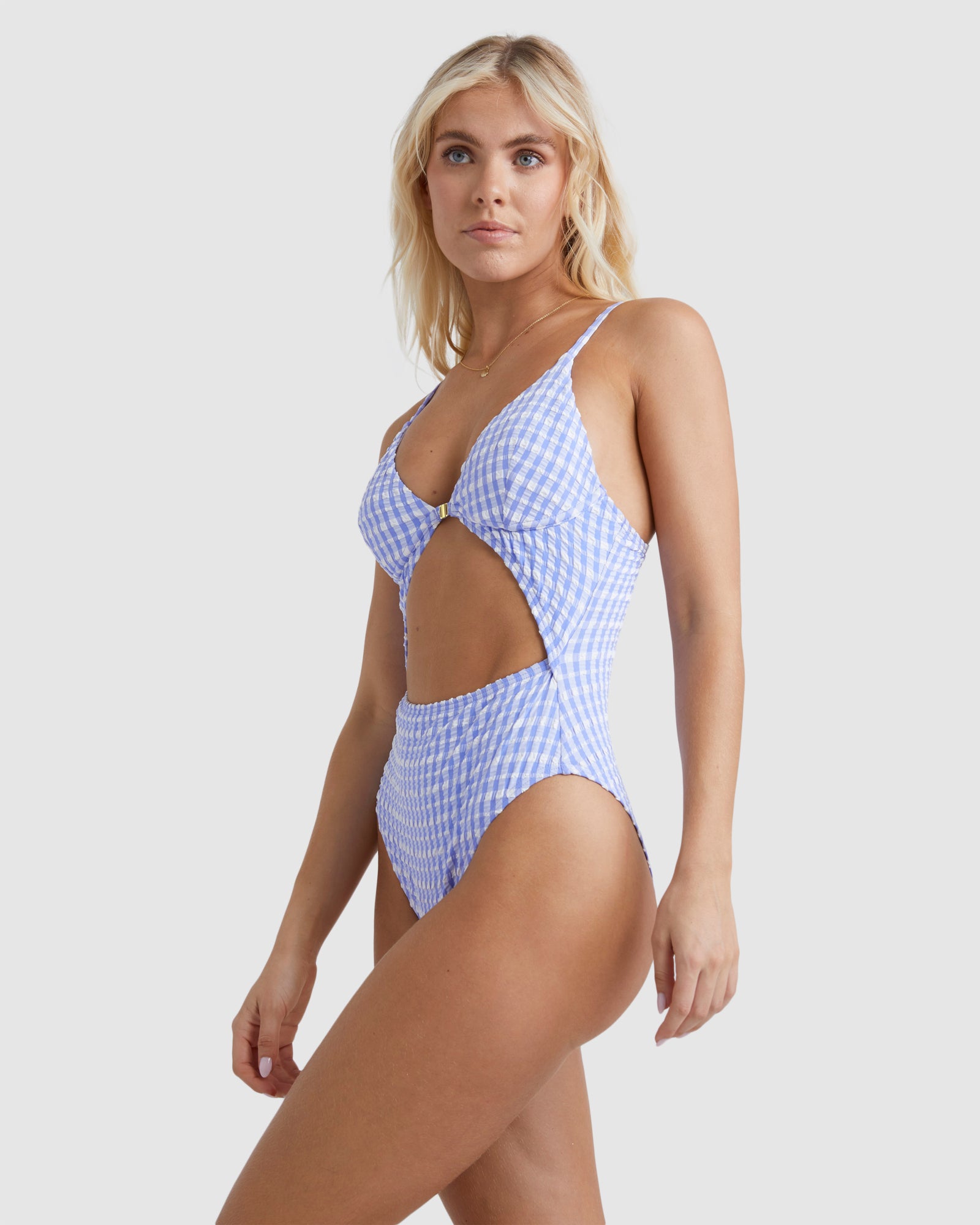 Womens Wave Check Reese One Piece