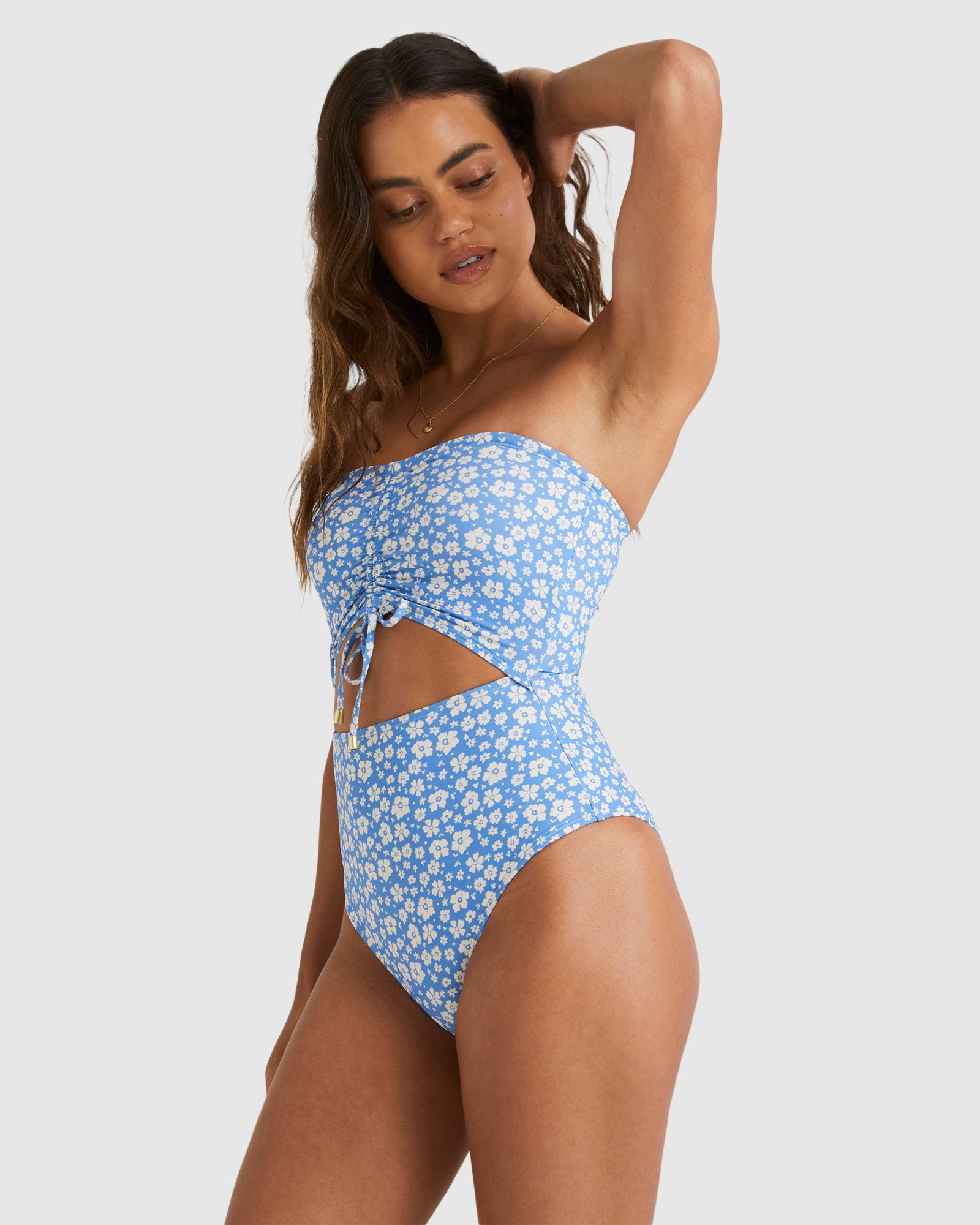 Womens Holiday Summer Bandeau One Piece