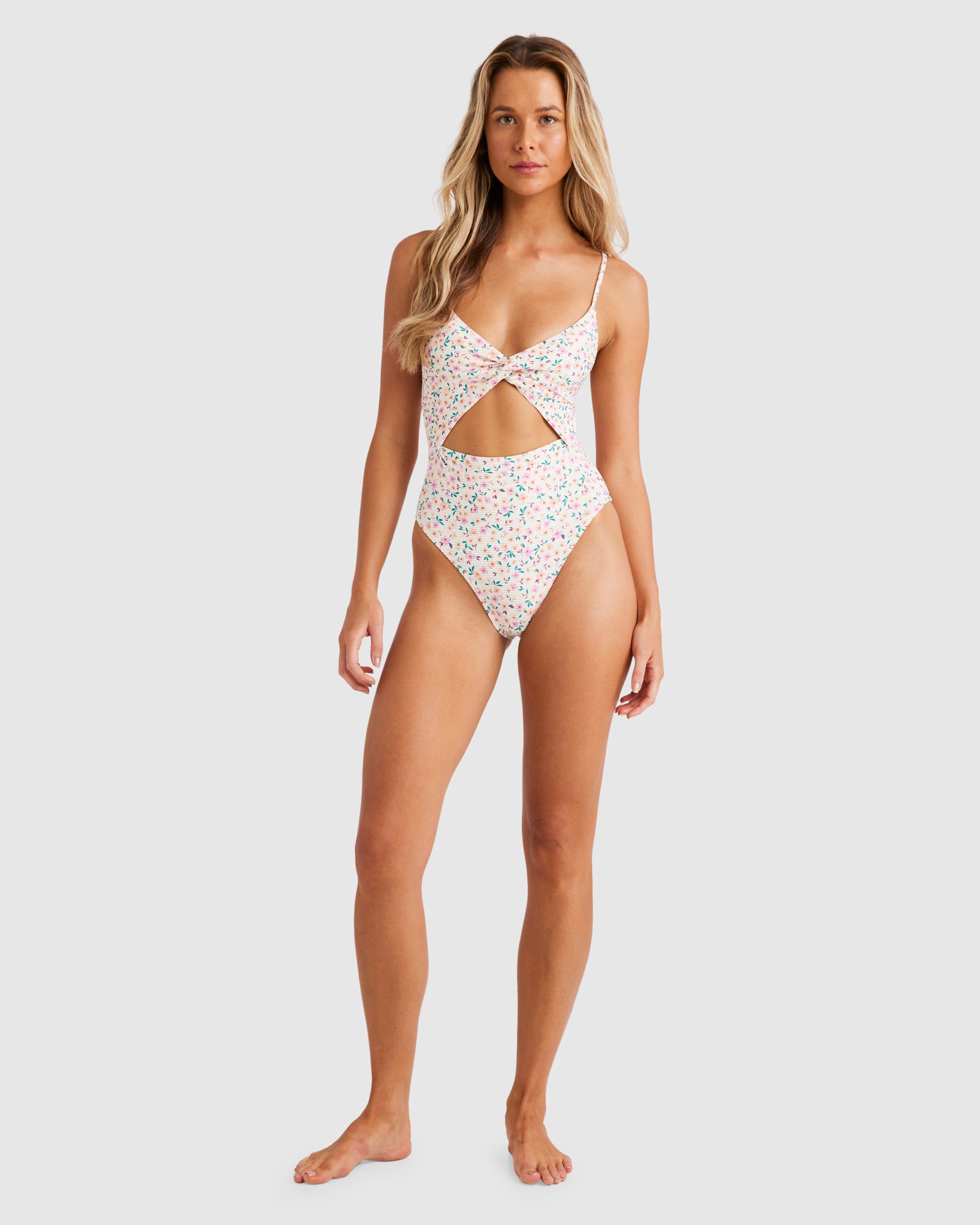 Womens Stuck On You Tanlines Mika One Piece Swimsuit