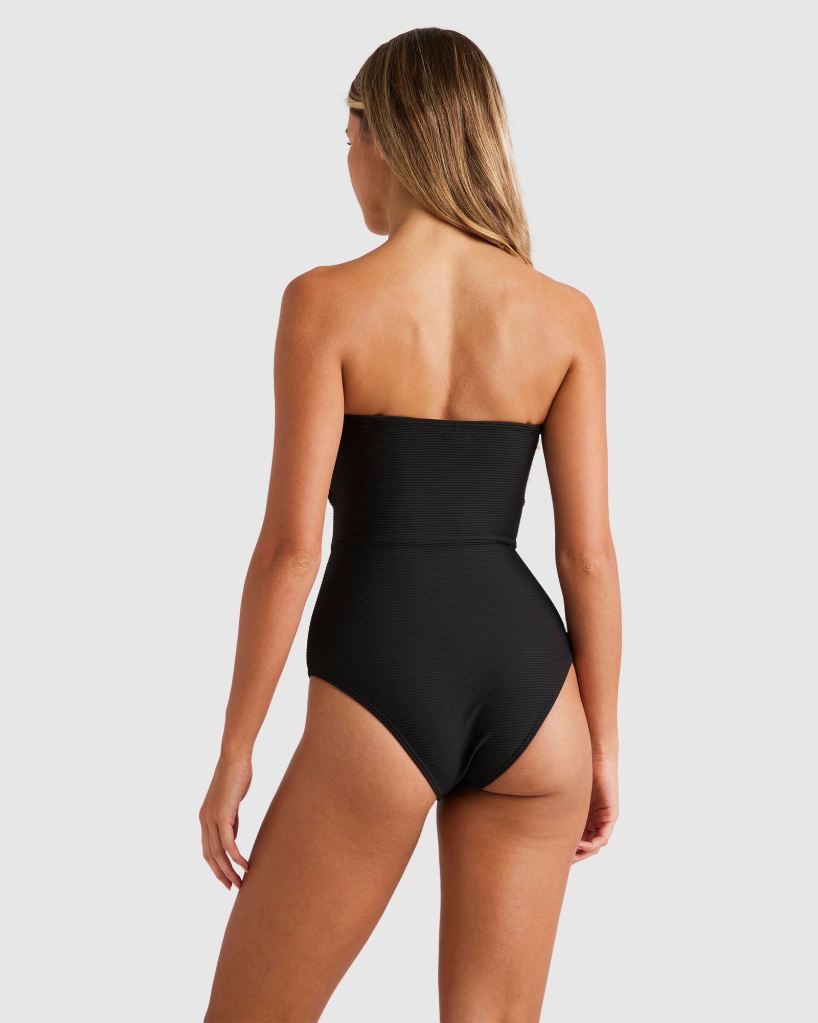 Womens Tanlines Bandeau One Piece Swimsuit