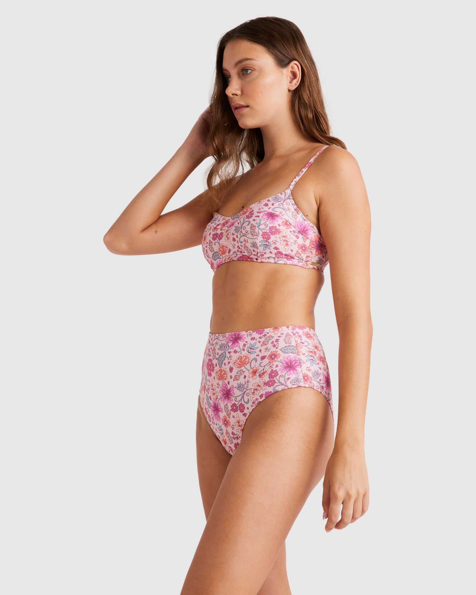 Womens La Plage Vintage D/DD Bralette Bikini Top