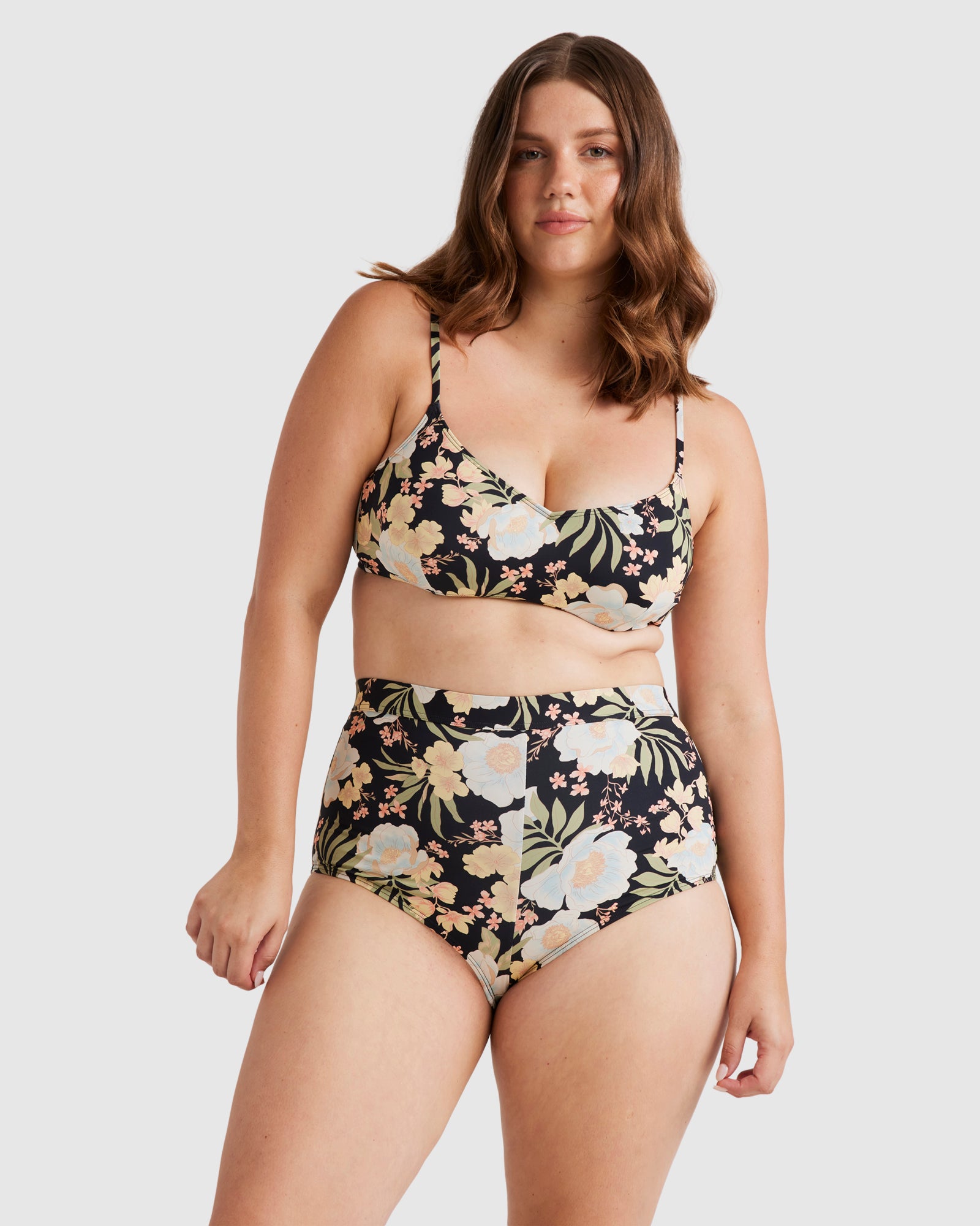 Billabong Womens Just For You Lila D/Dd Underwire Bikini Top (Sunstone)