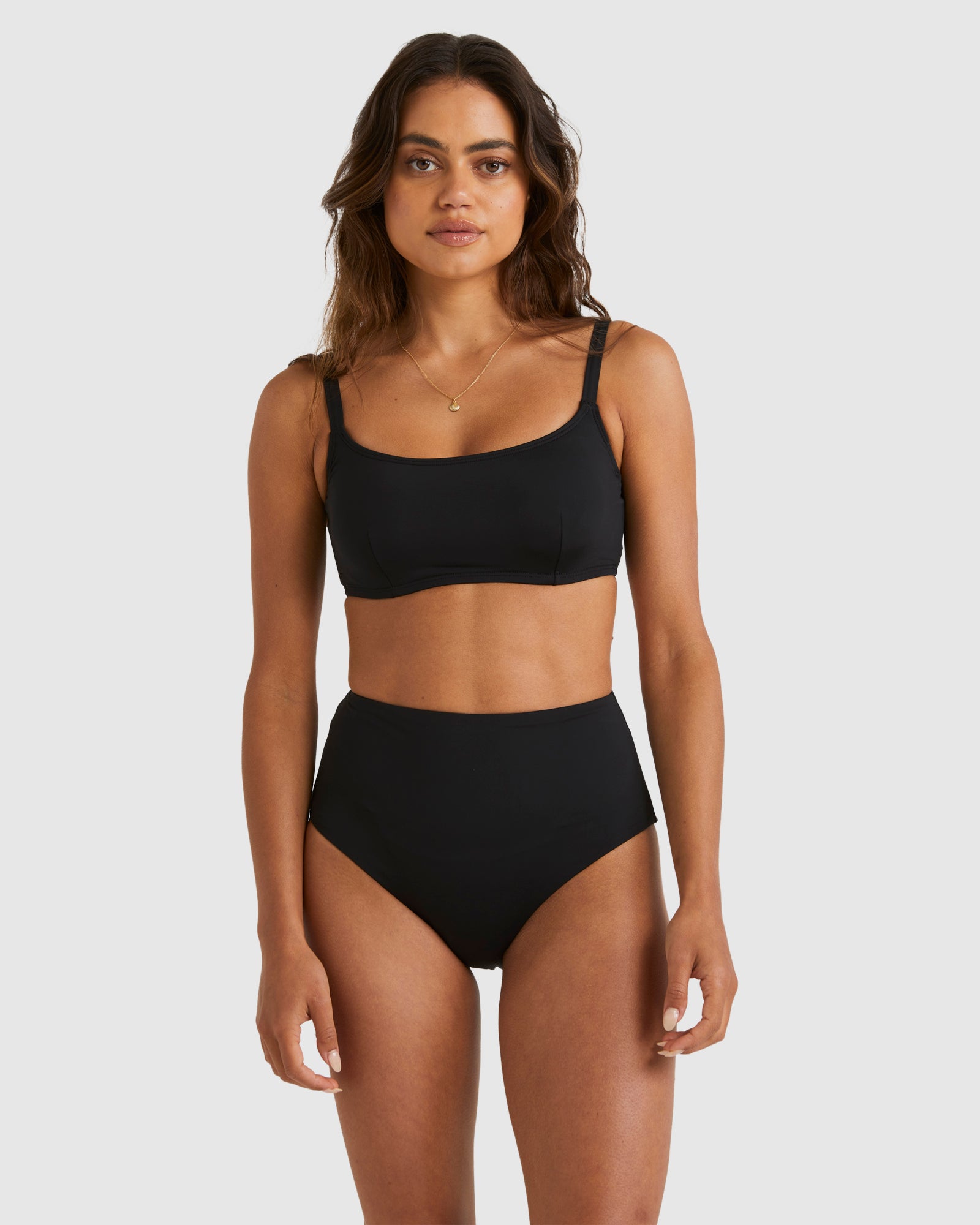 Womens Sol Searcher High Retro Pant Bikini Bottom