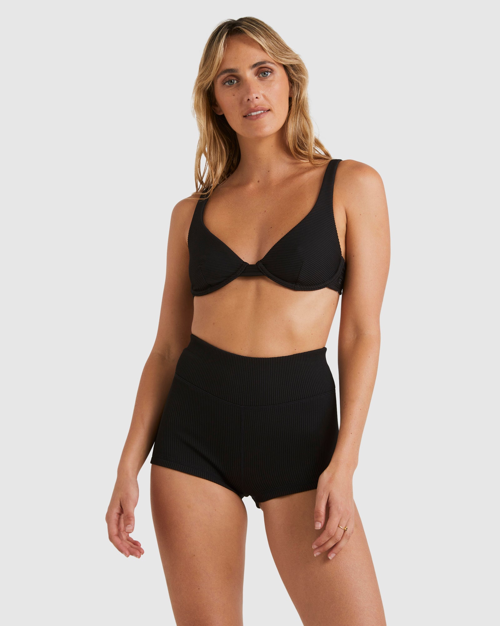 Womens Tanlines Surf Shorts Bikini Bottom