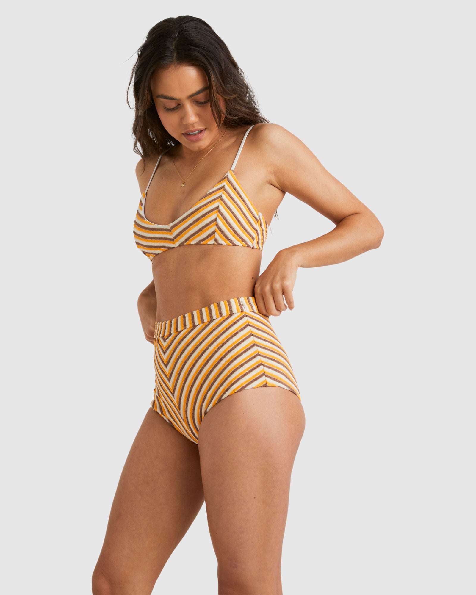 Womens Tides Rib Avalon Bikini Bottom