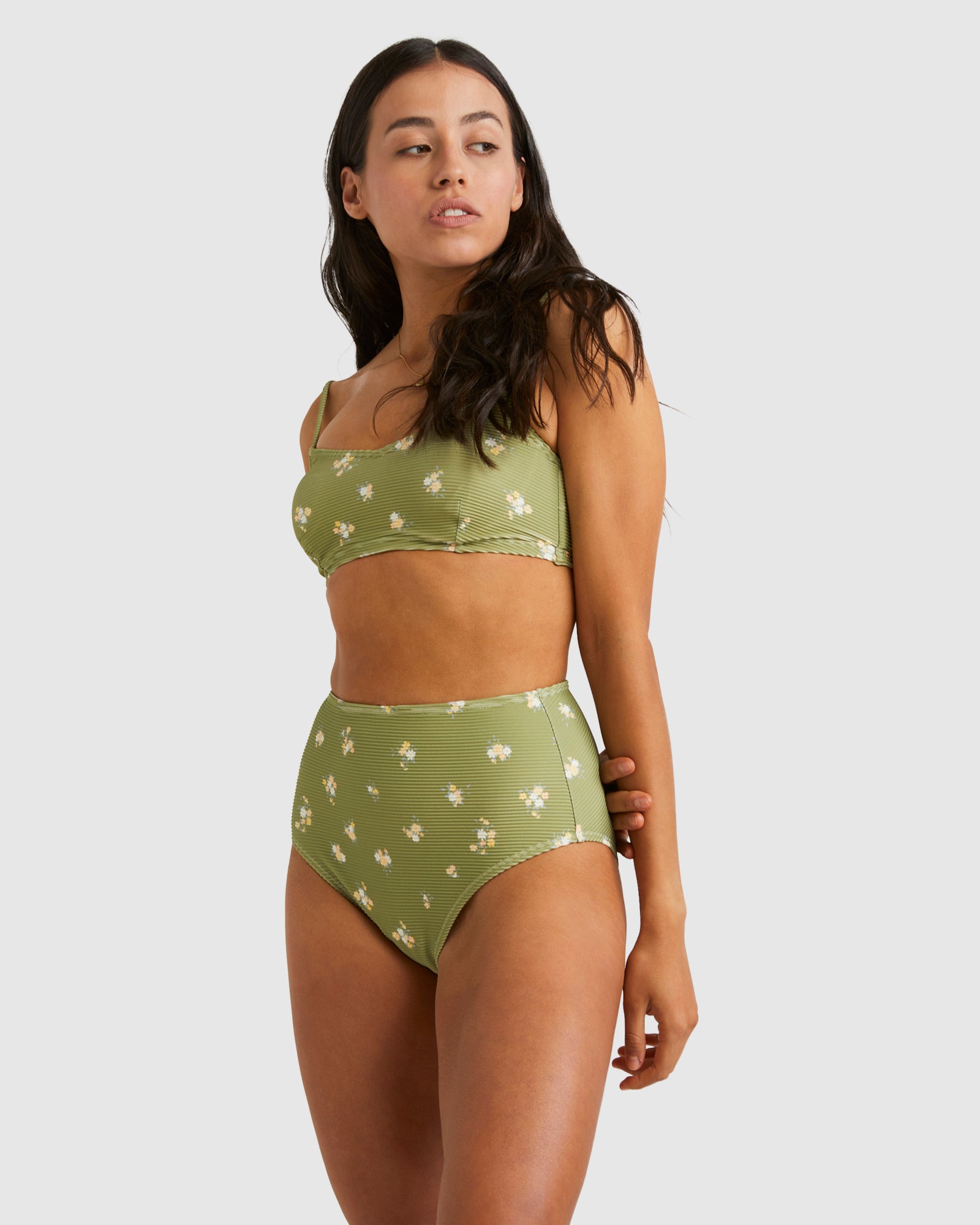 Womens Free Fallin High Retro Pant Bikini Bottom