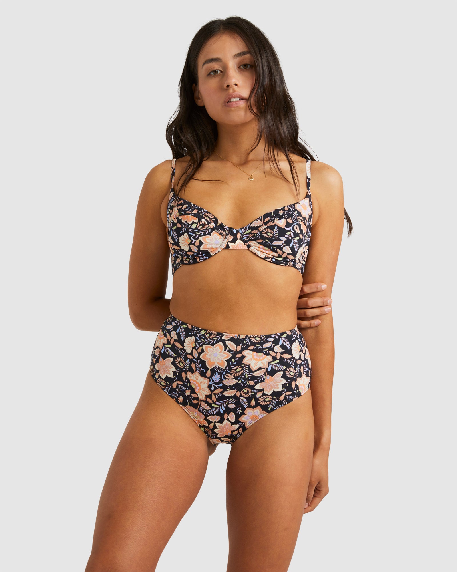 Womens Hideaway Hippie High Retro Pant Bikini Bottom