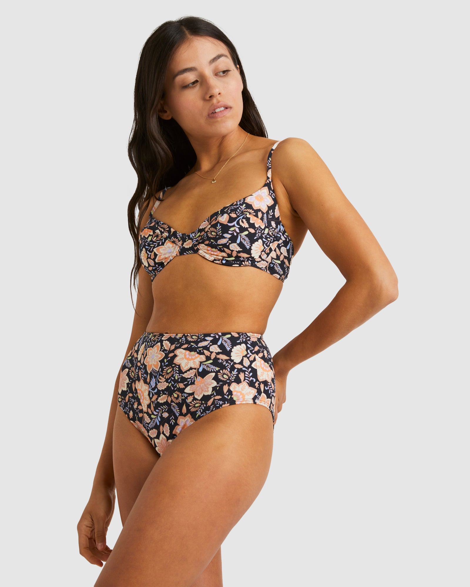 Womens Hideaway Hippie High Retro Pant Bikini Bottom