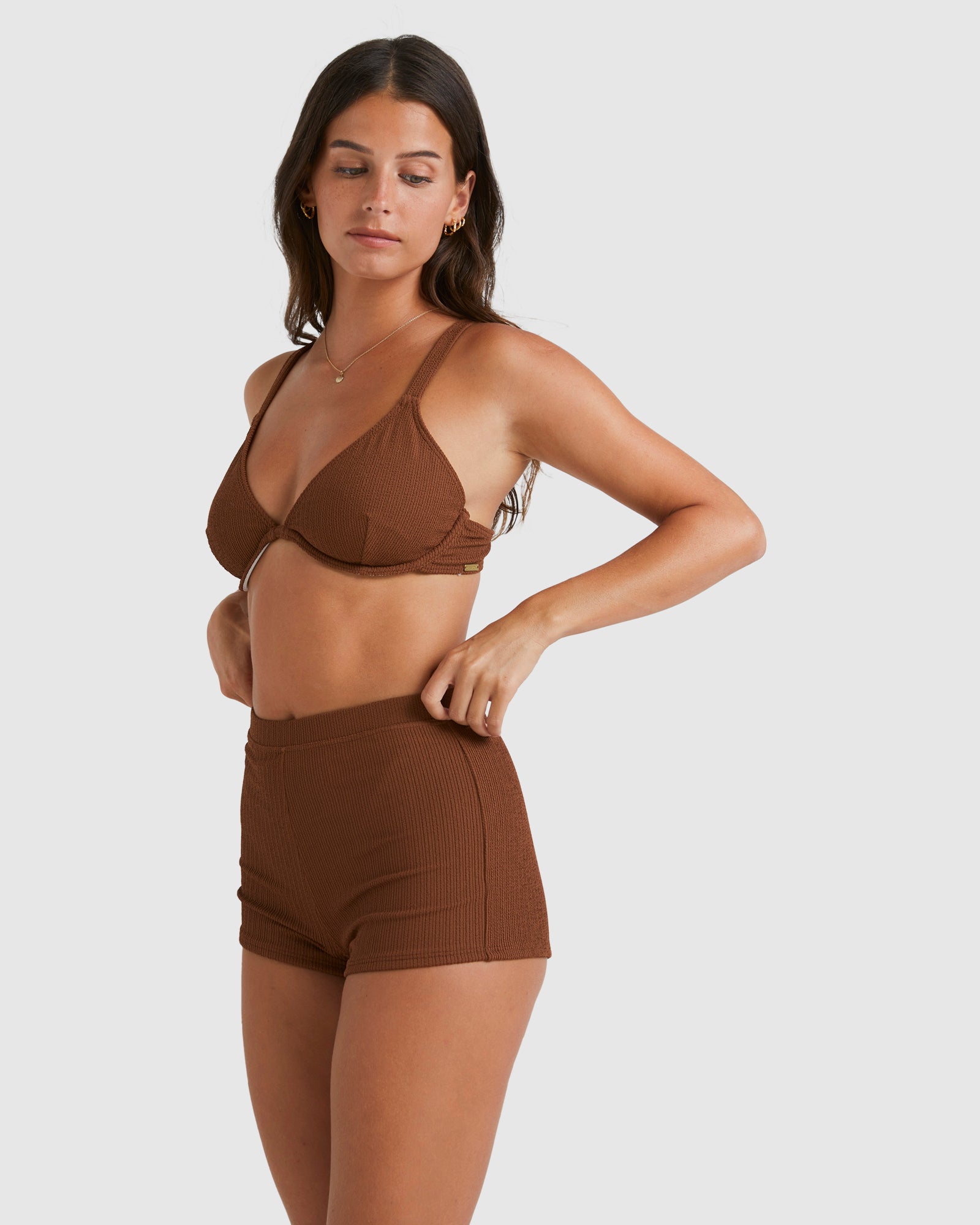 Womens Sunrays Palma Short Bikini Bottom