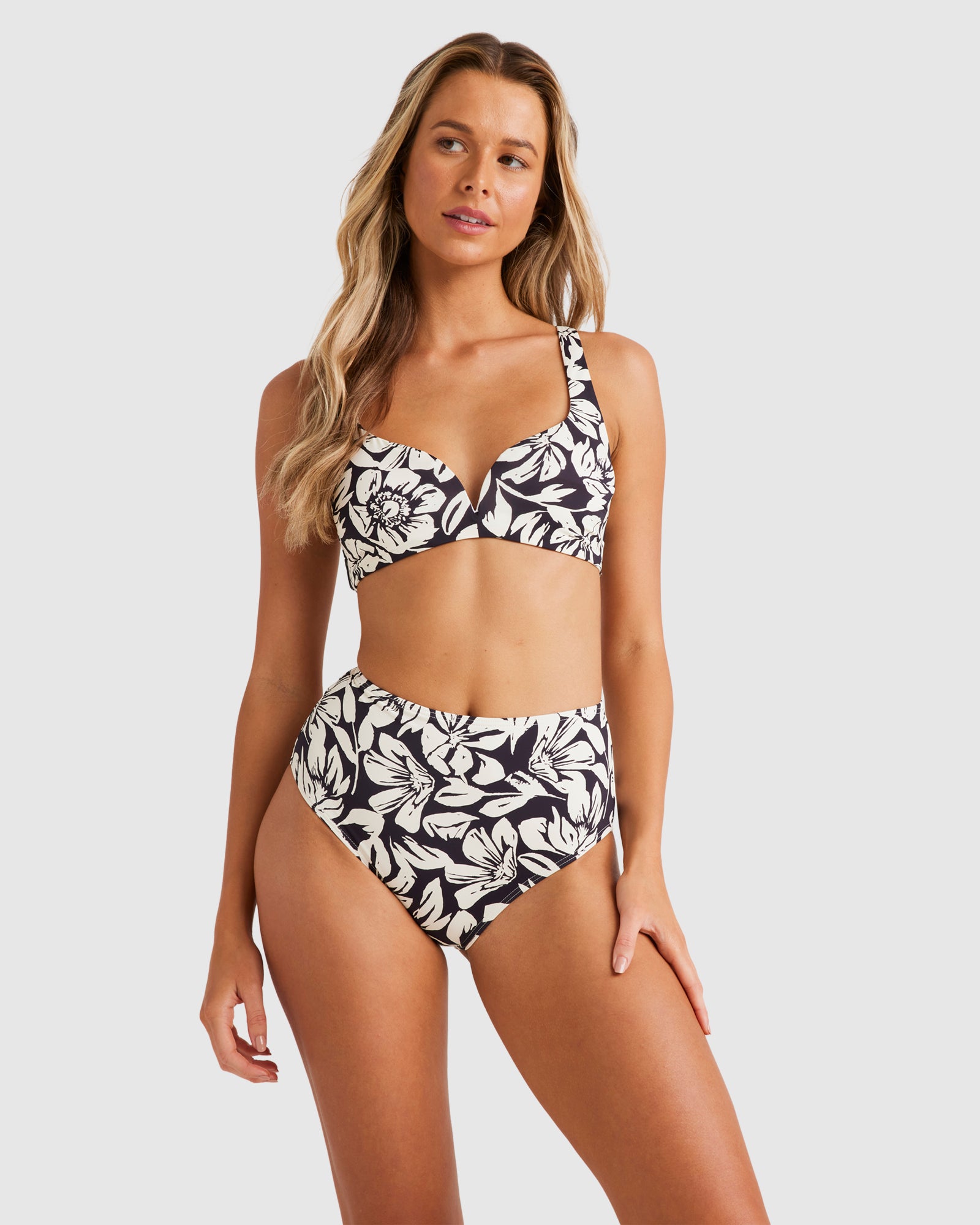 Womens Hi Times High Retro Pant Bikini Bottom