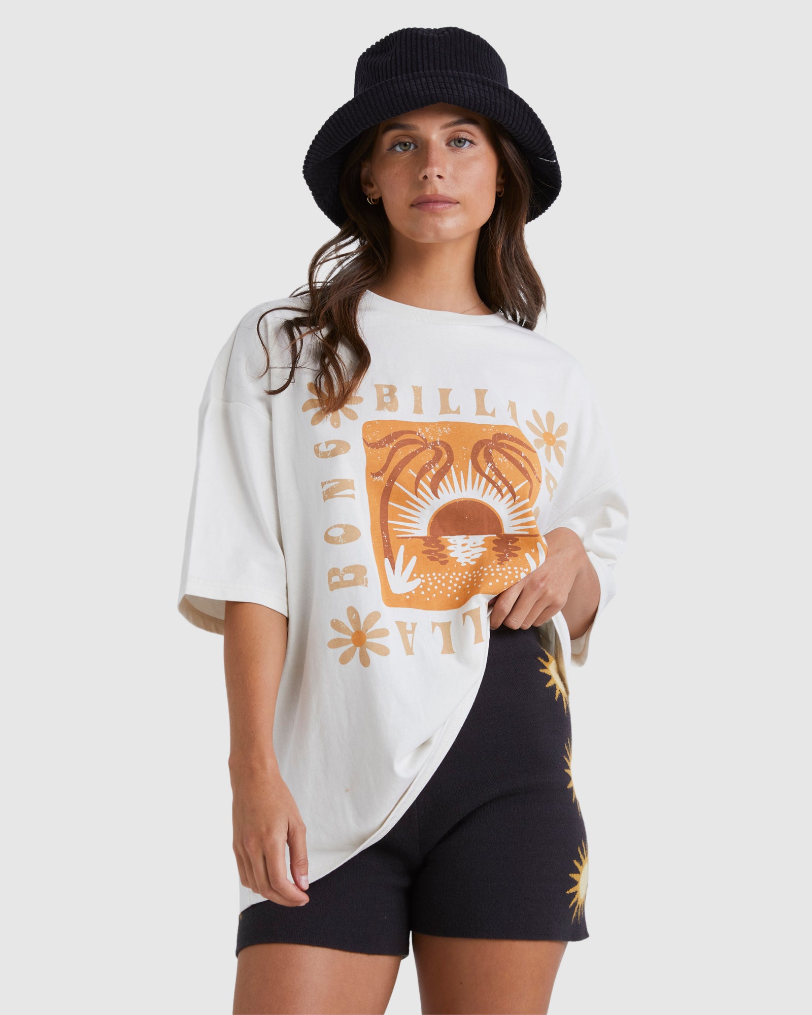 Womens Sunset Beach T-Shirt