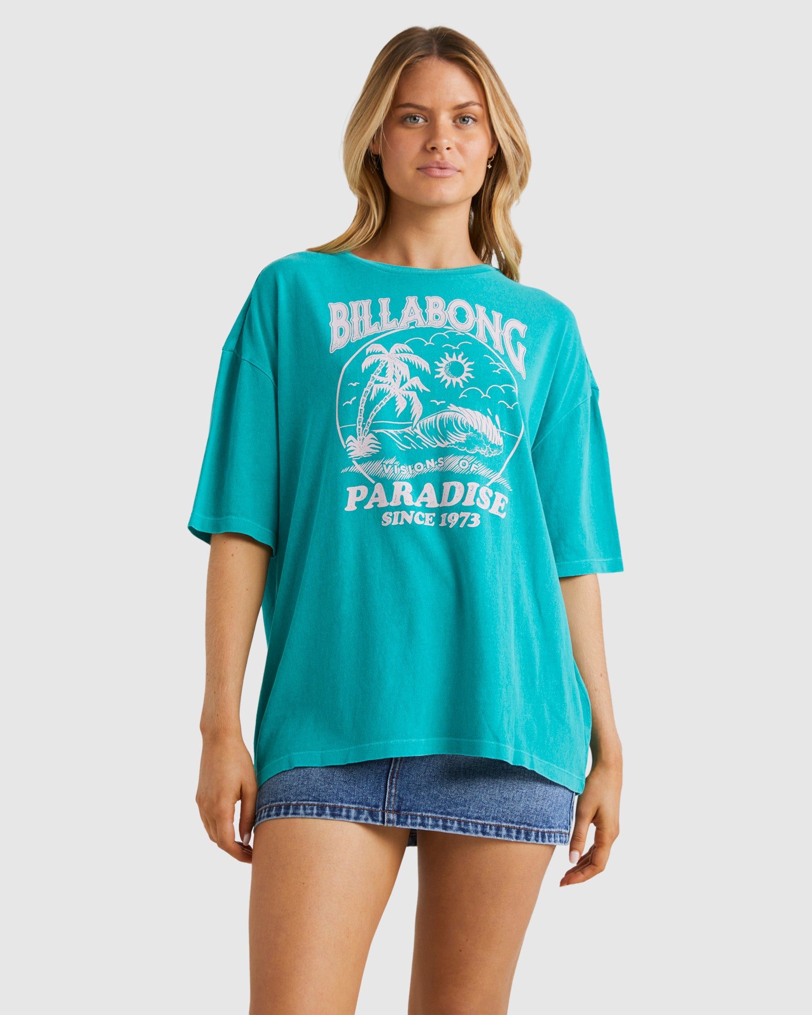 Womens Paradise Palms T-Shirt TROPICOOL XS/6