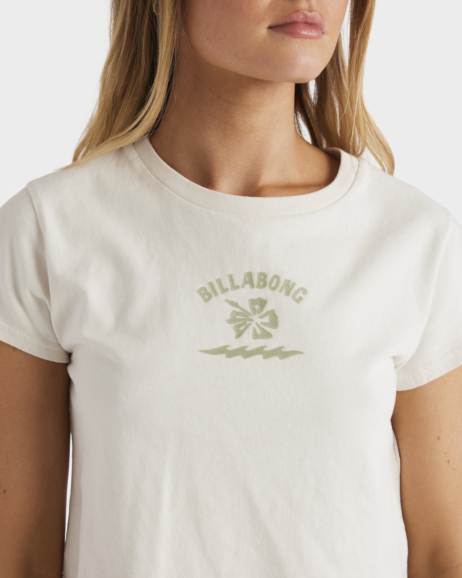 Womens Riding The Wave Crop T-Shirt
