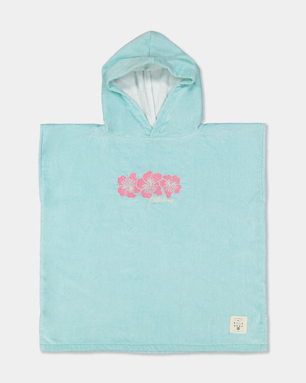 Girls 2-7 Little Lillies Hooded Towel