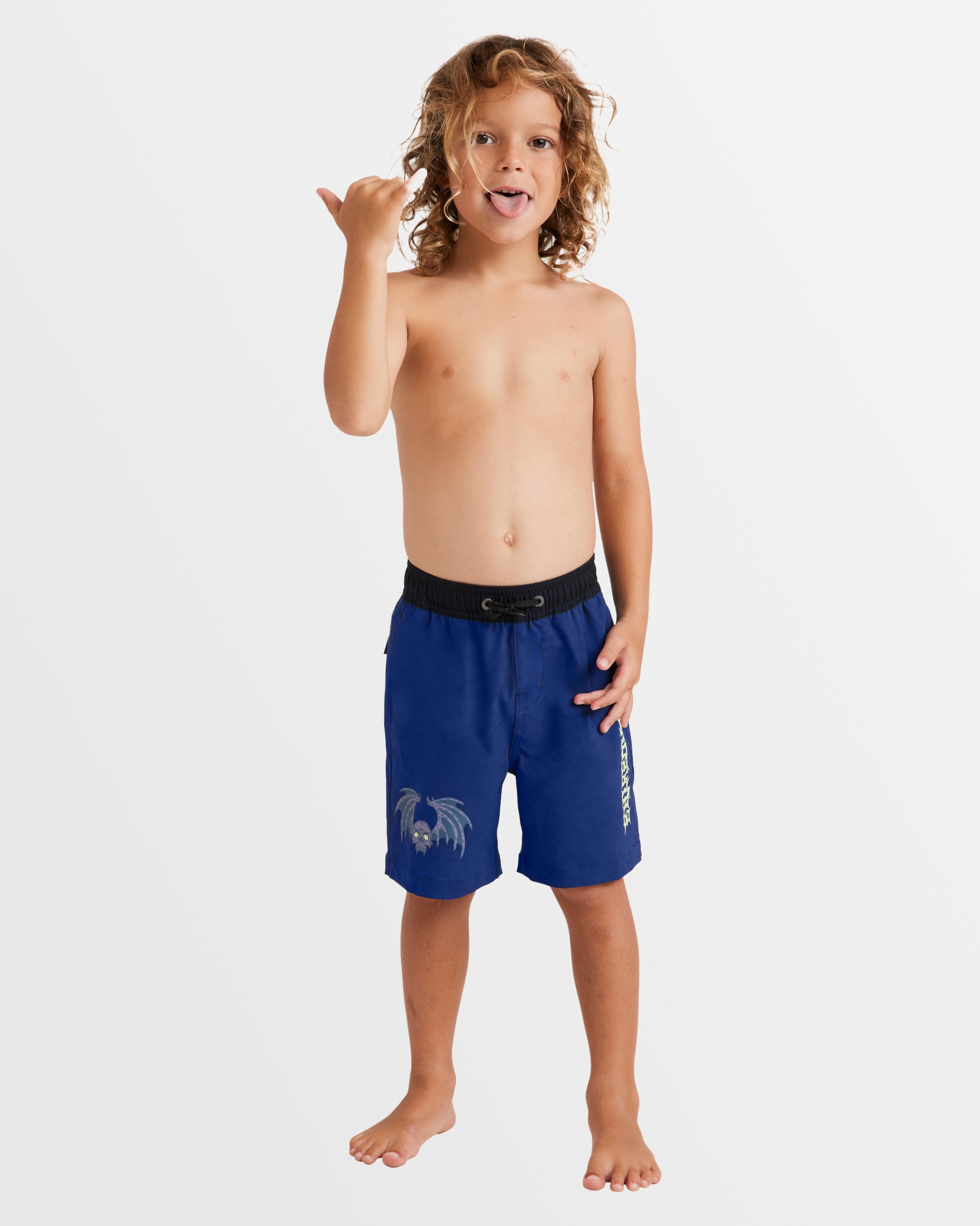 Boys 0-7 Afterlife Elastic 13" Boardshorts