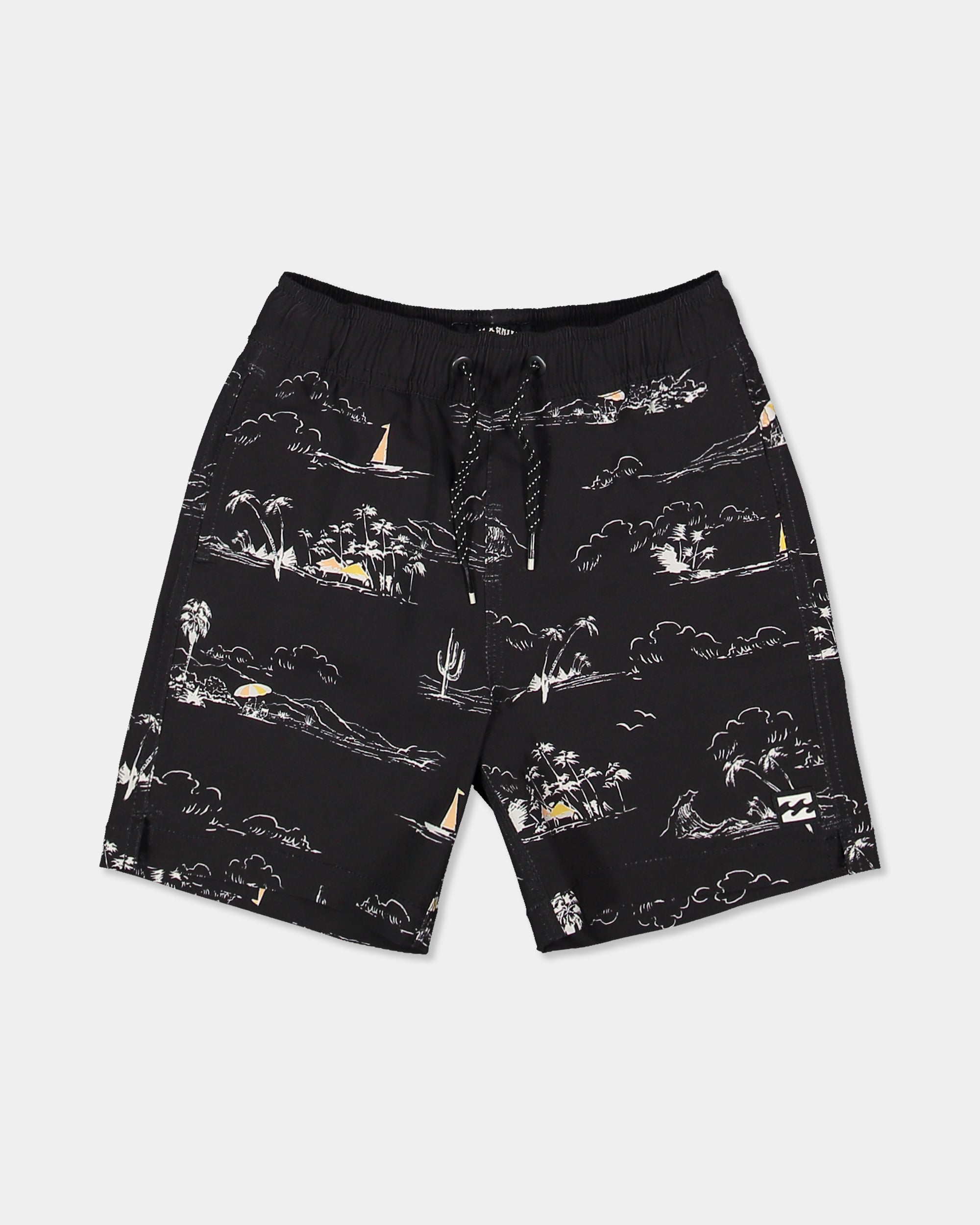 Boys 0-7 Good Times Layback Boardshorts