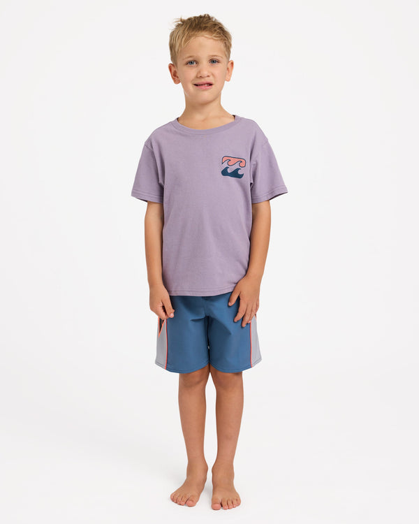 Boys 2-7 Groms Crayon Wave T-Shirt