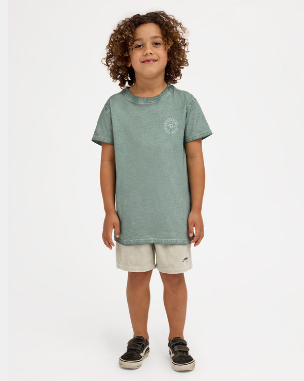 Boys 2-7 Groms Big Wave Daz T-Shirt