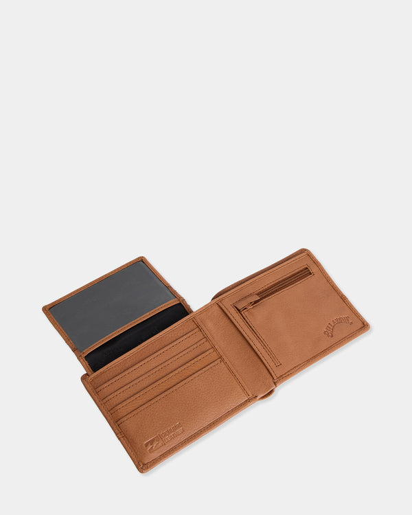 Mens Dimension 2 In 1 Leather Wallet