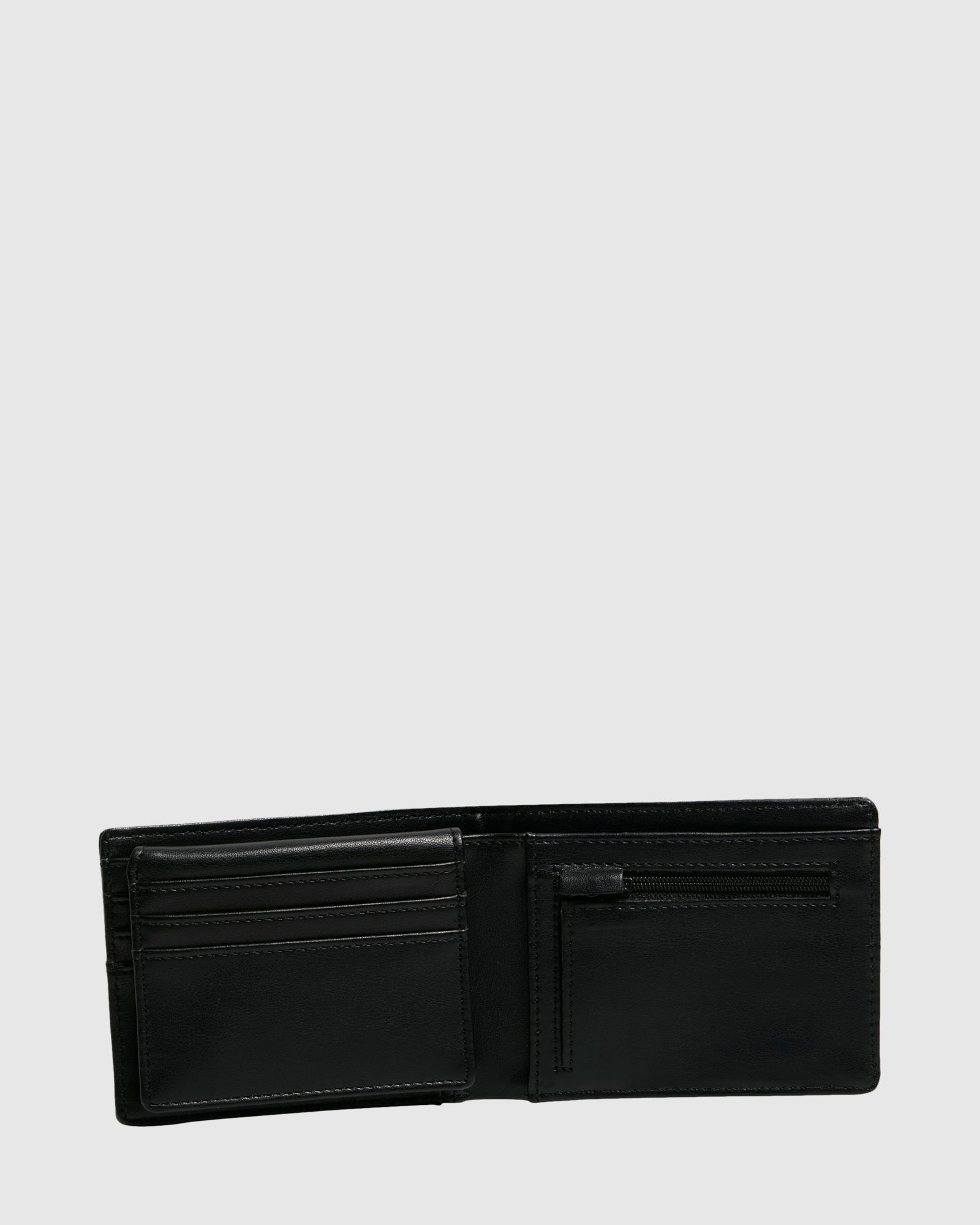 Mens Classic Flip Leather Wallet