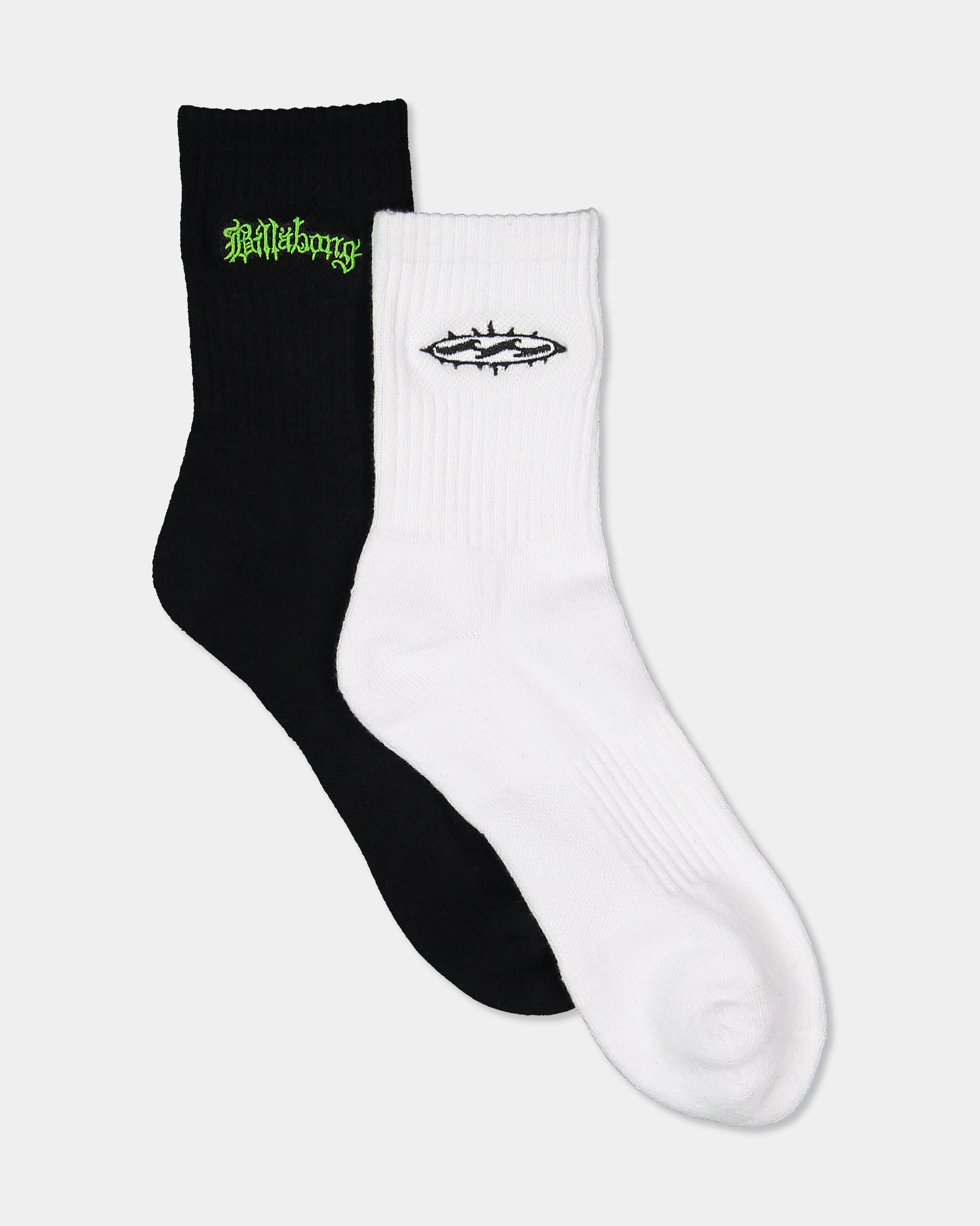 Mens Creed 2 Pack Crew Socks