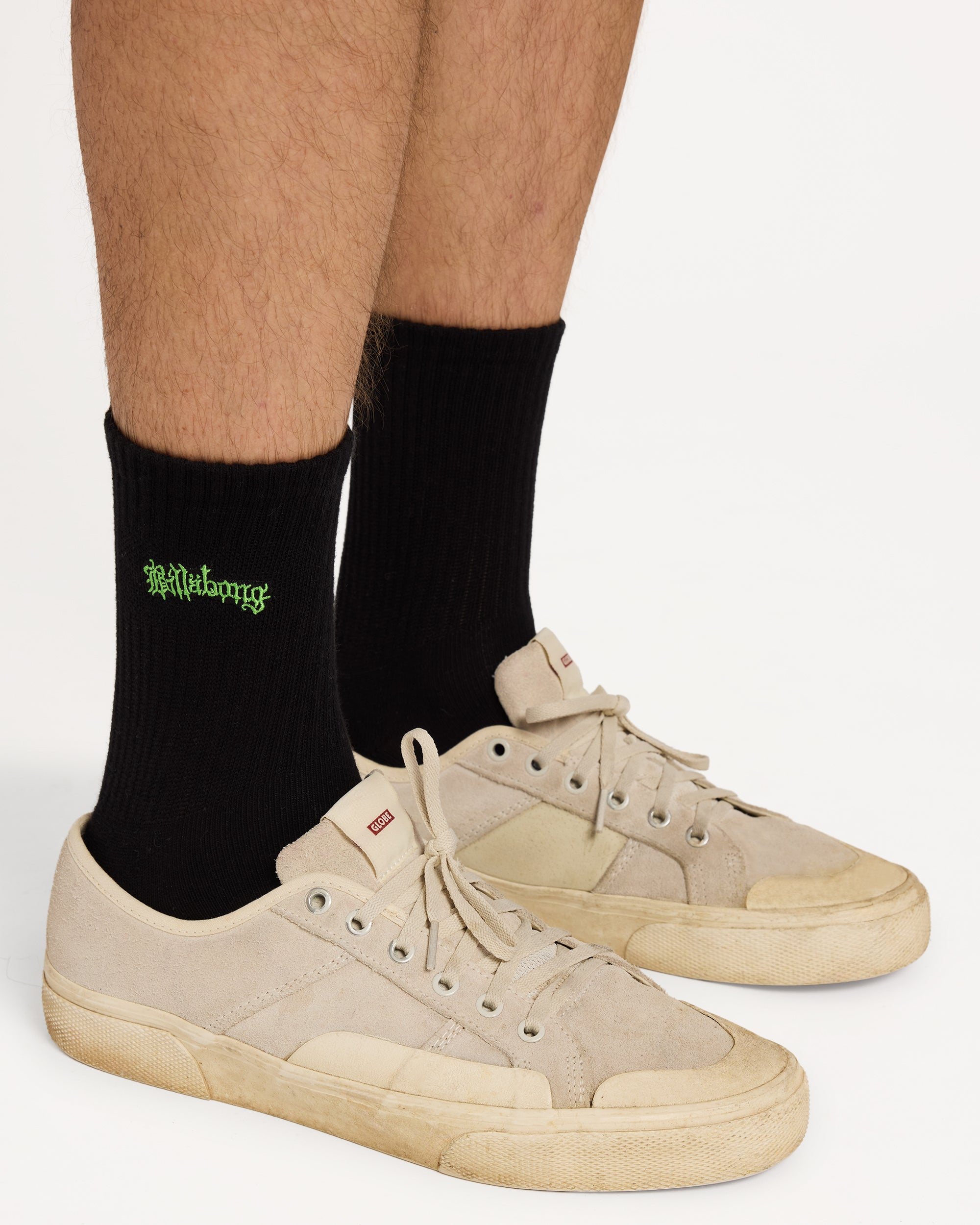 Mens Creed 2 Pack Crew Socks