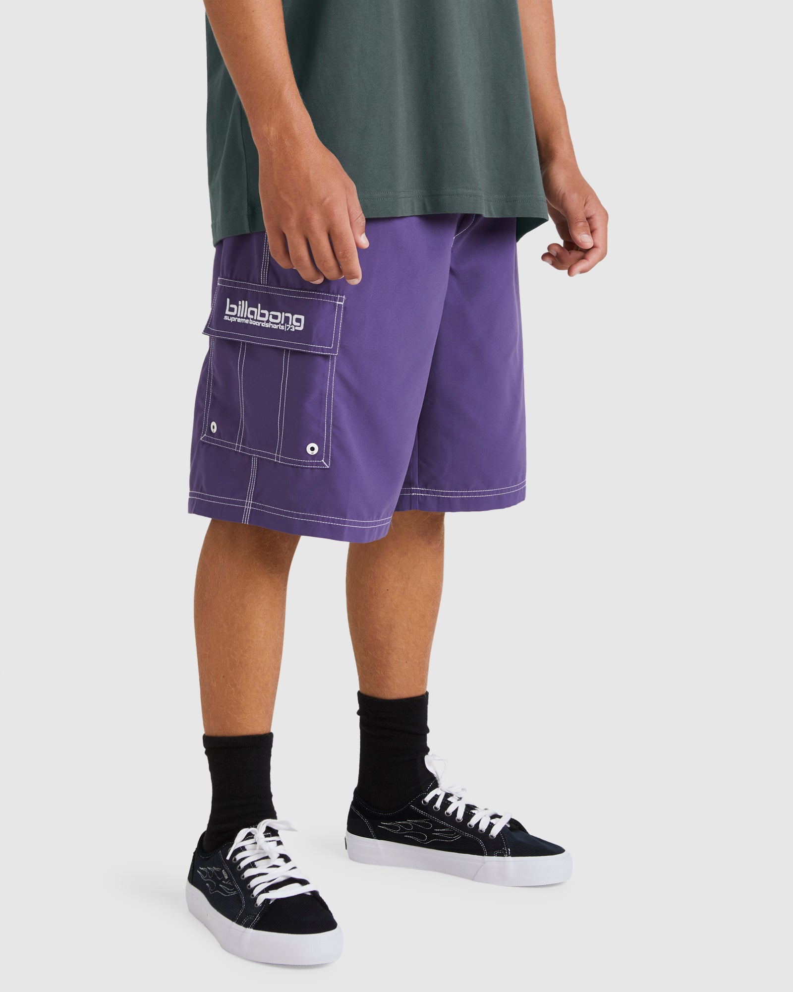 Mens Throw On 21" Boardshorts
