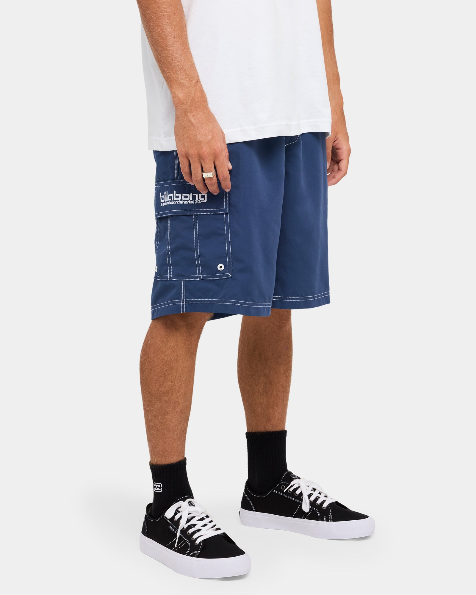 Mens Throw On 21" Boardshorts